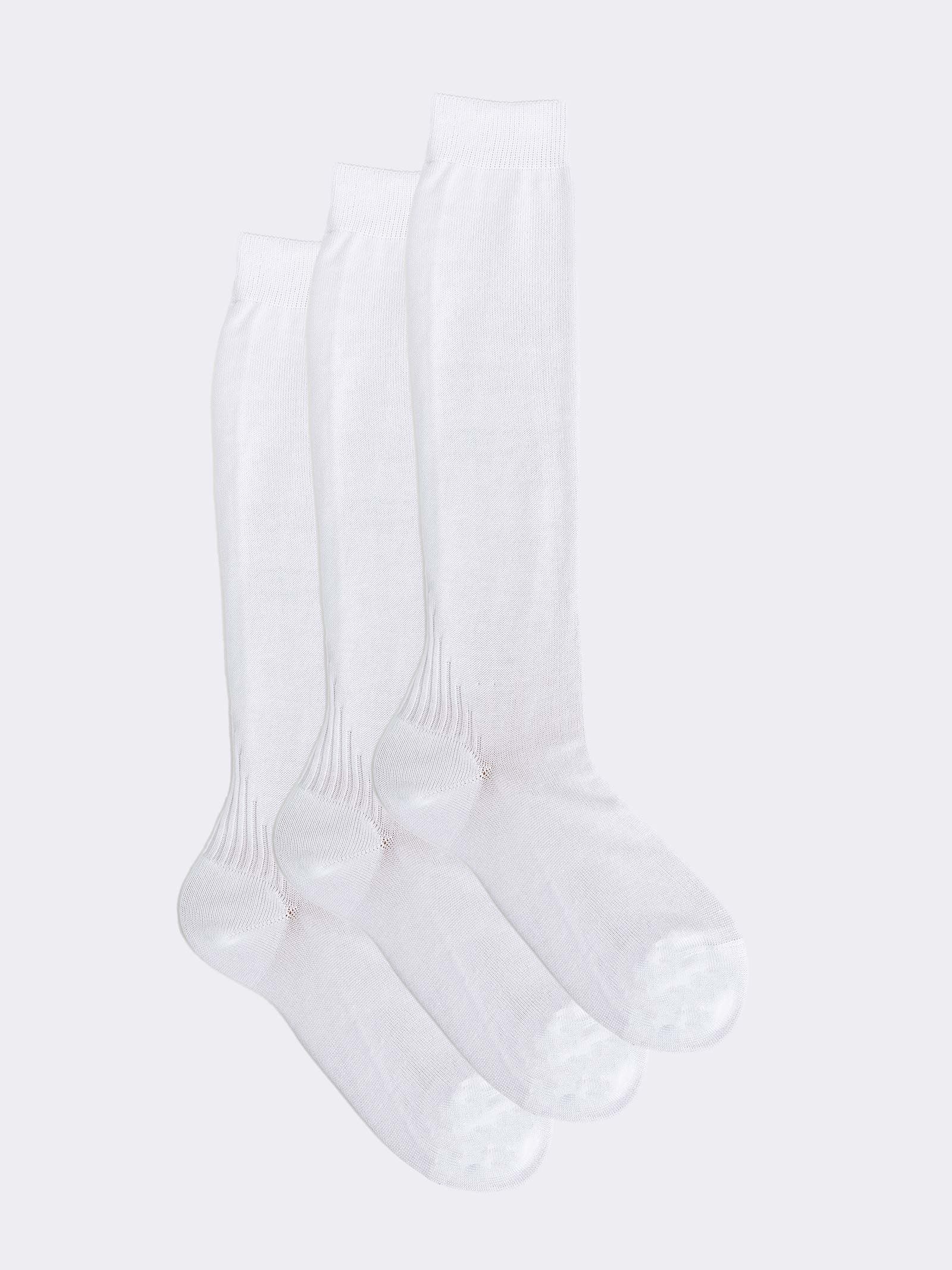 6 Paia calze lunghe bambino/a in Filo di Scozia