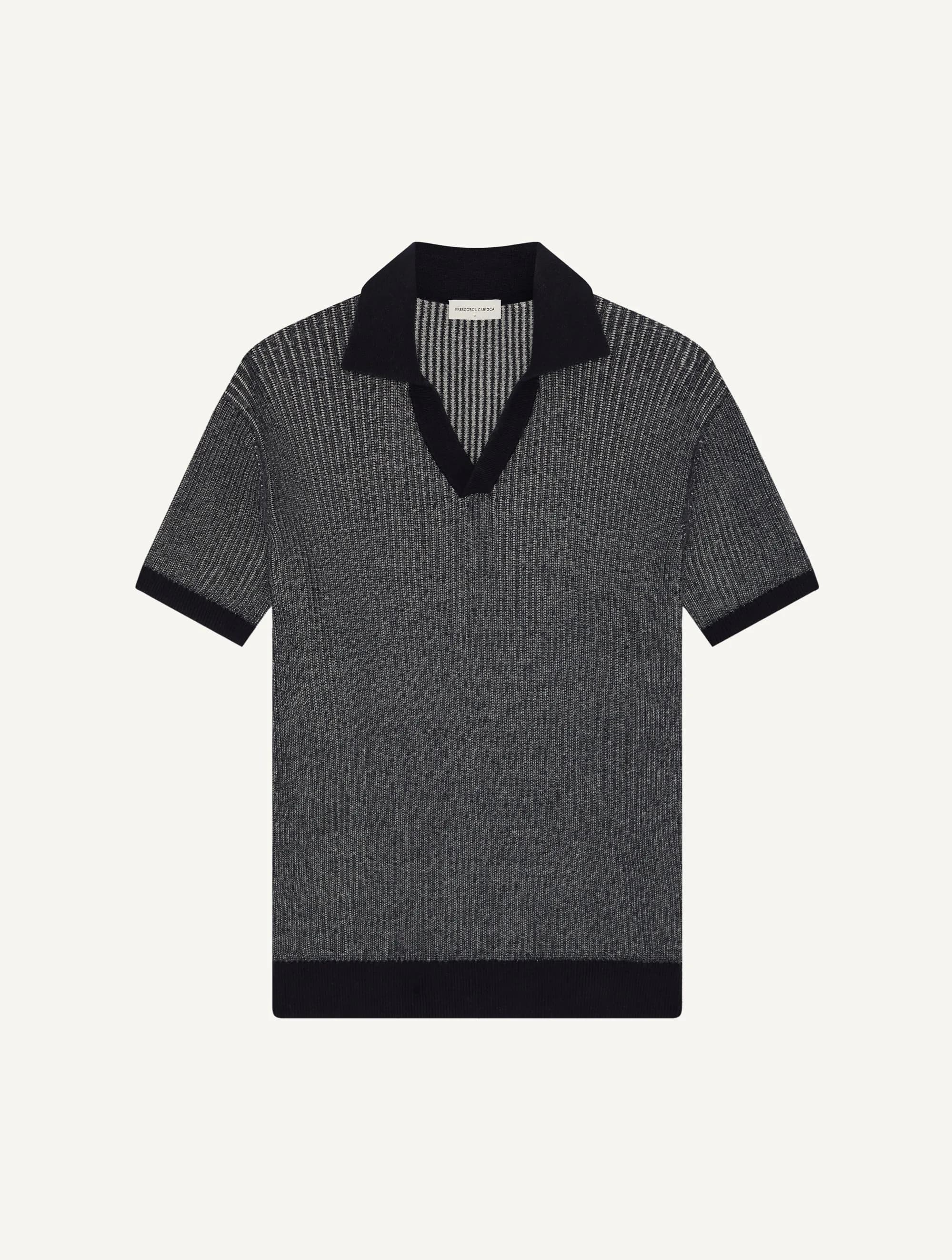 COTTON-CASHMERE POLO