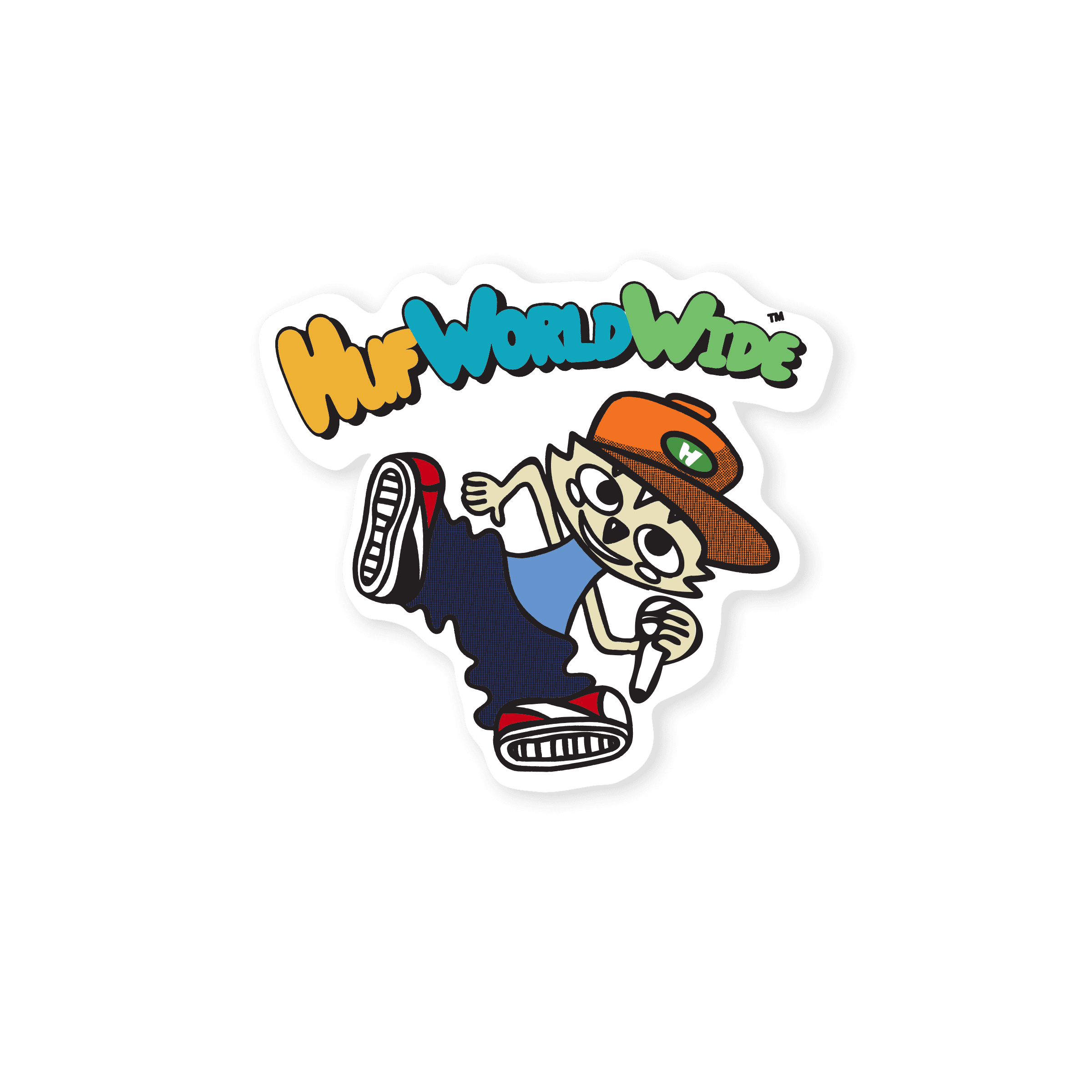 Chop Kick Block Sticker