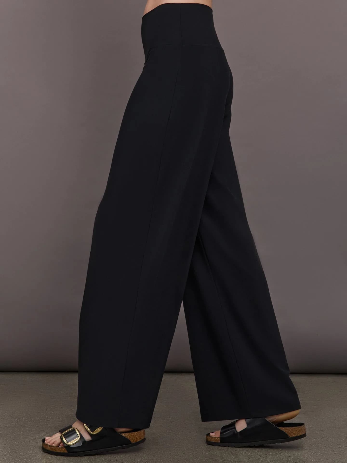 Palazzo Pant in Melt - Black