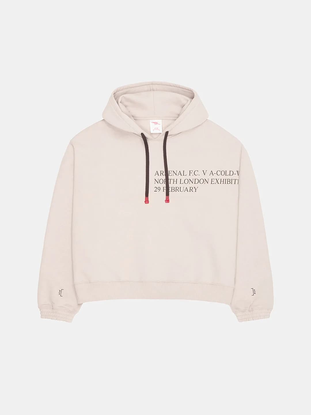 Acw* Arsenal F.c. Derby Hoodie Stone