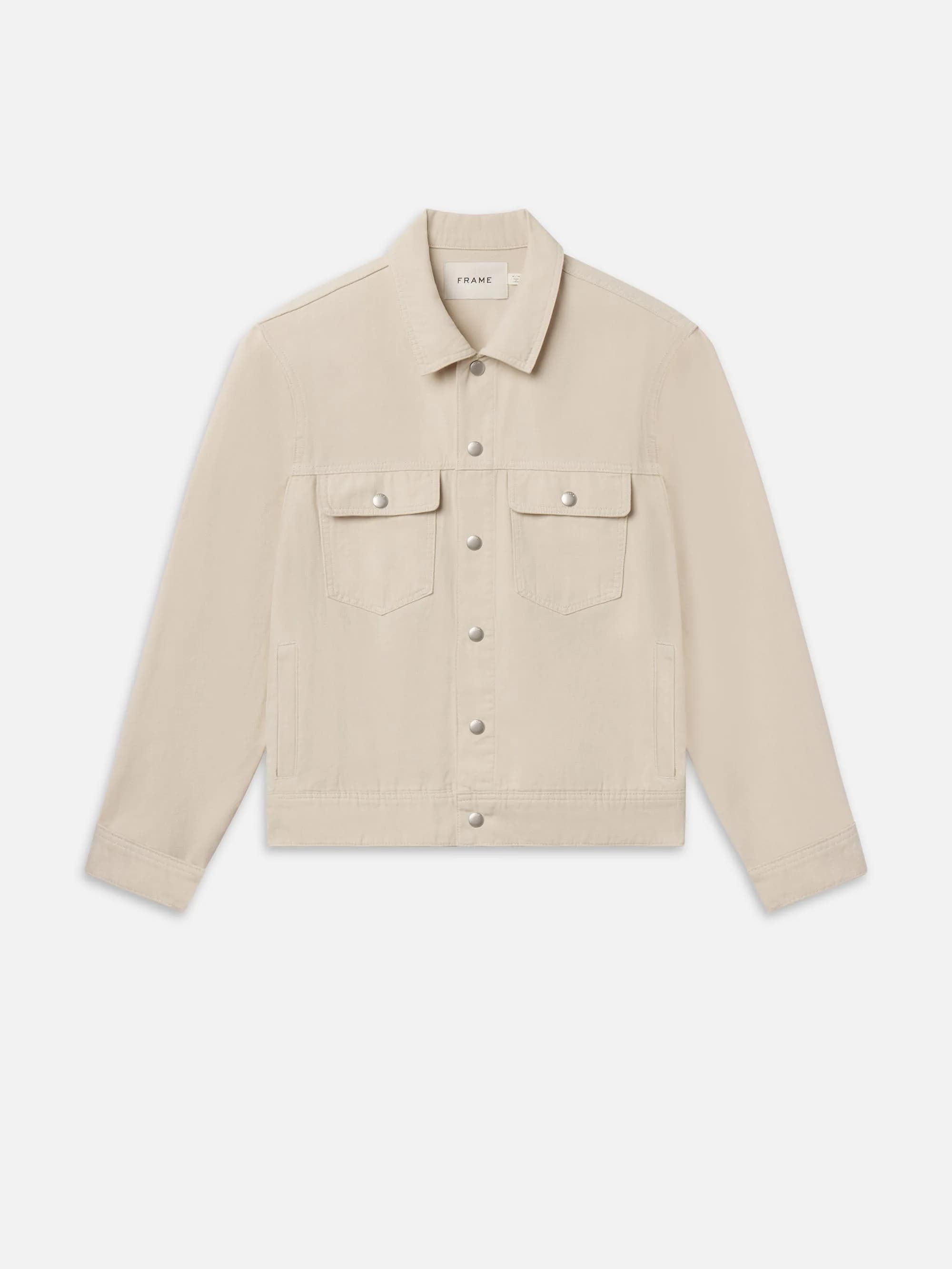 Modern Canvas Jacket - Off White