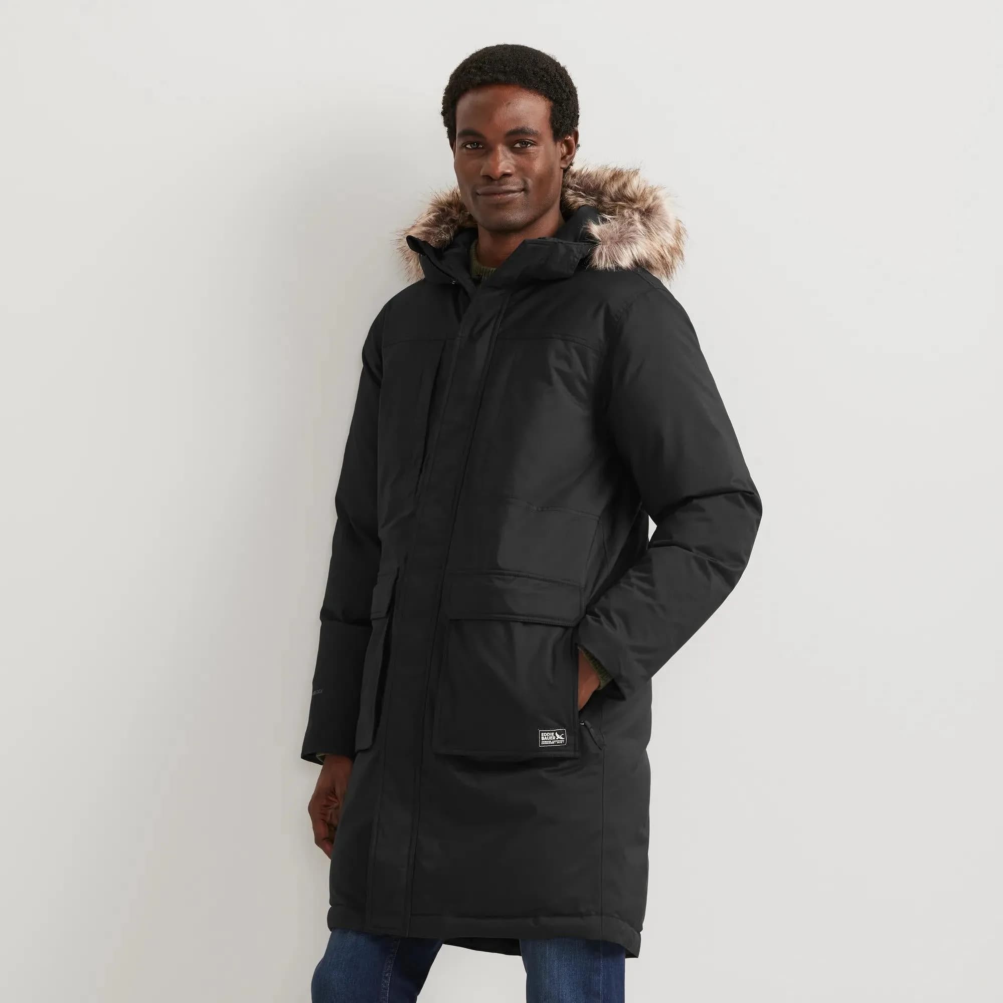 Superior Down Waterproof Hooded Stadium Coat