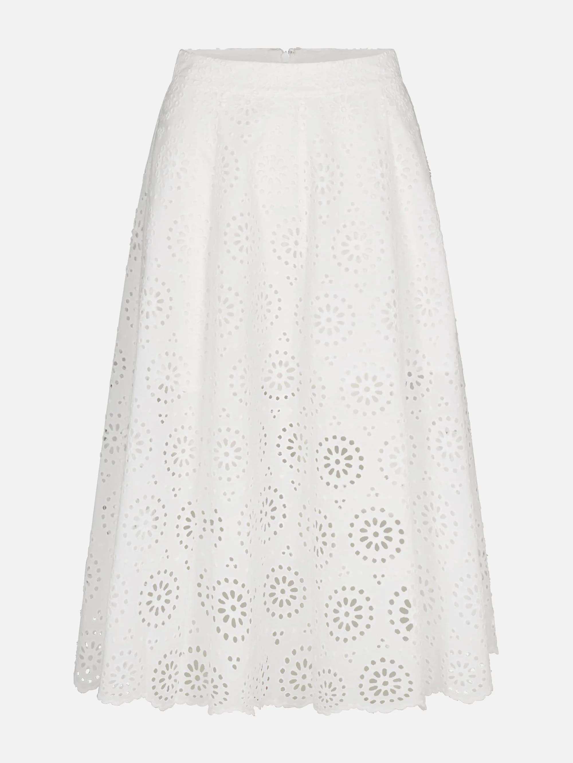 The Solstice Eyelet Skirt