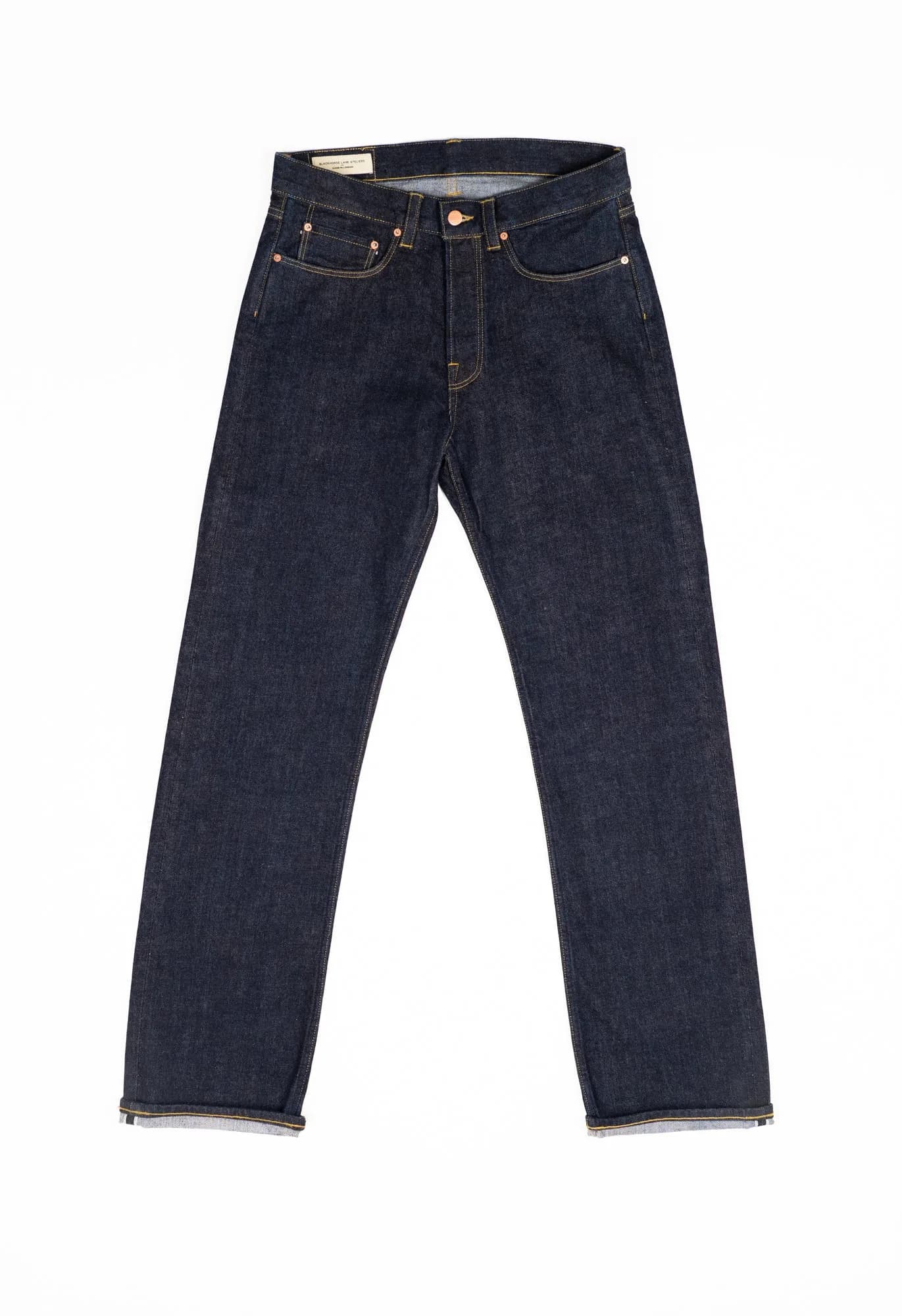 Nw2 Classic Straight Indigo 14oz Japanese Rinse Selvedge Mens Jeans