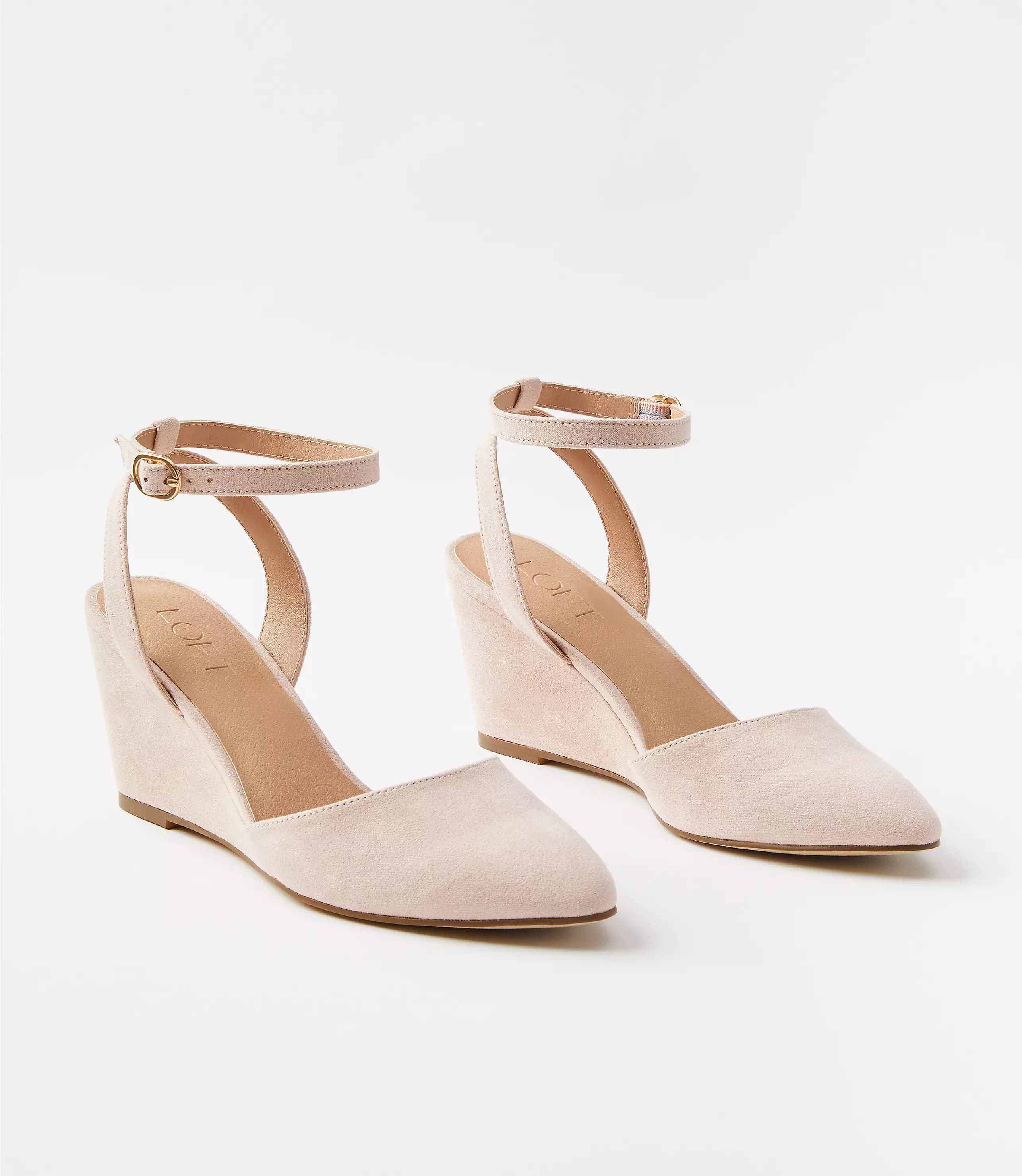 Ankle Strap Wedge Heels