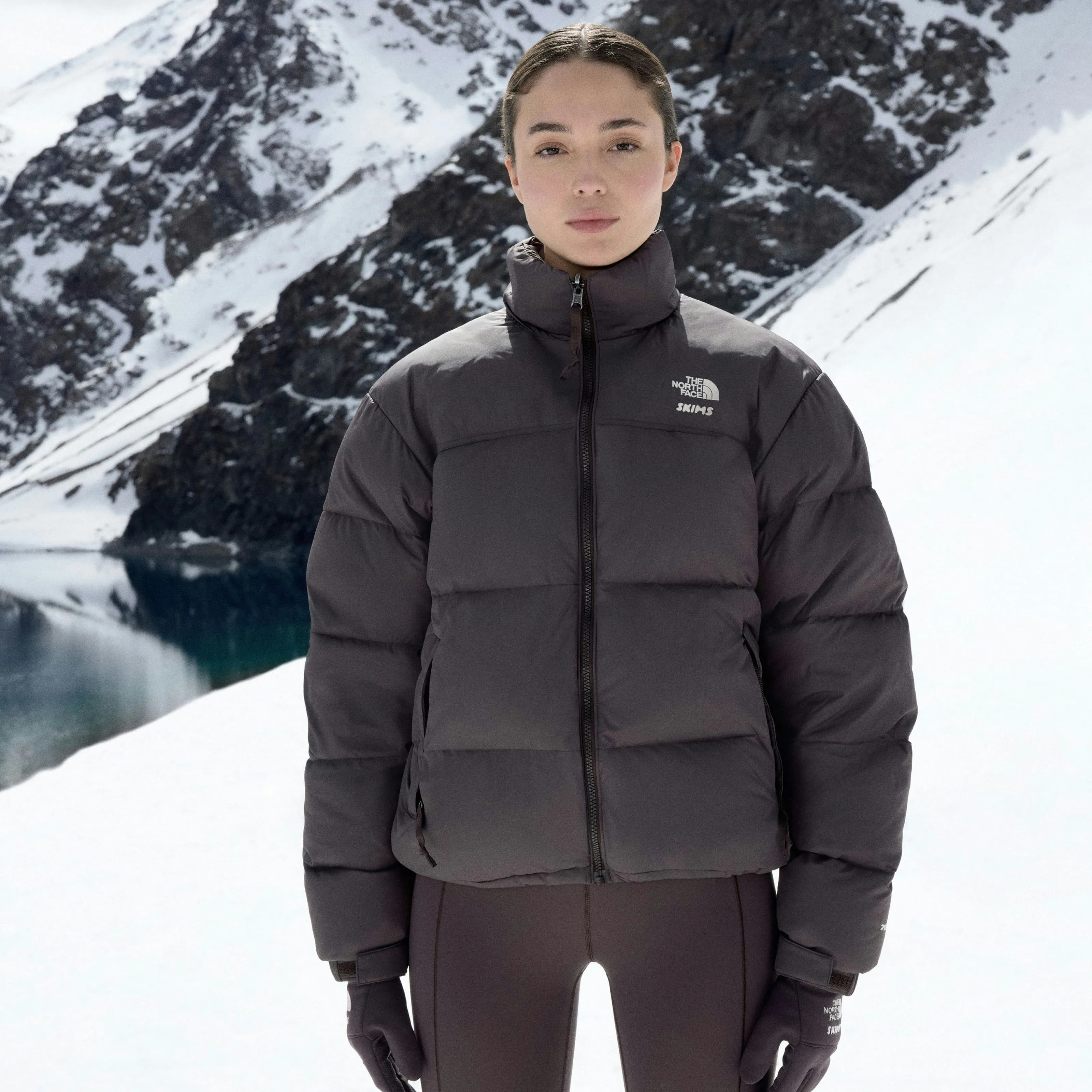 The North Face X Skims 2000 Retro Nuptse Jacket