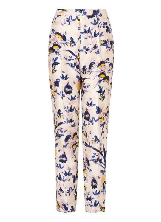 Printed Floral Trousers