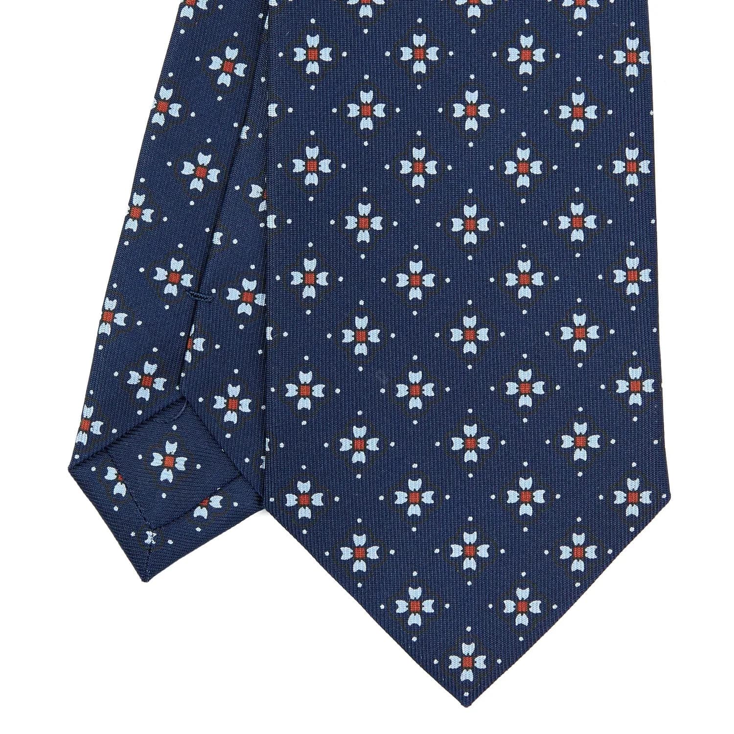 DARK BLUE SARTORIAL CLASSIC SILK TIE