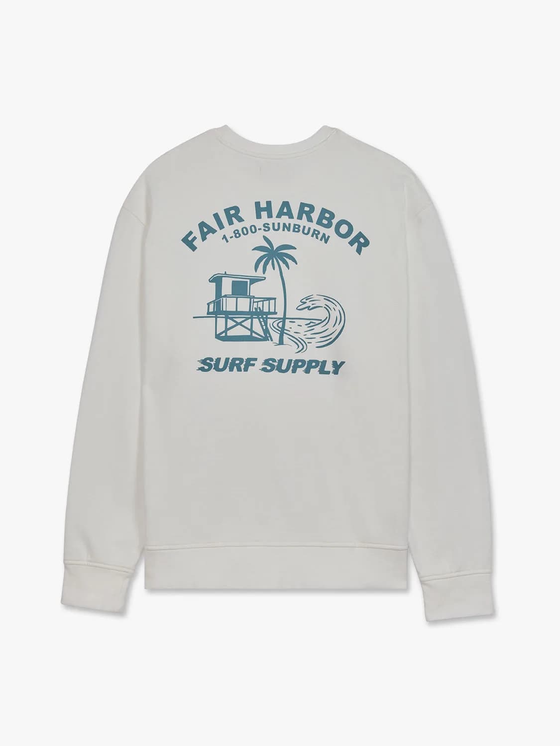 Saltaire Graphic Crewneck | Ivory Fh Hotel