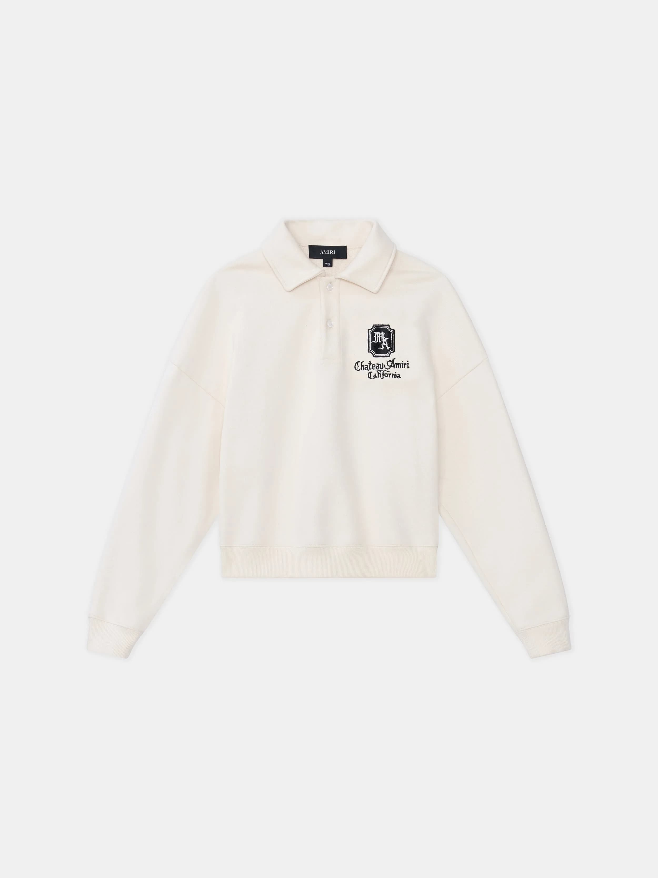 WOMEN'S MA CHATEAU POLO SWEATER - Alabaster