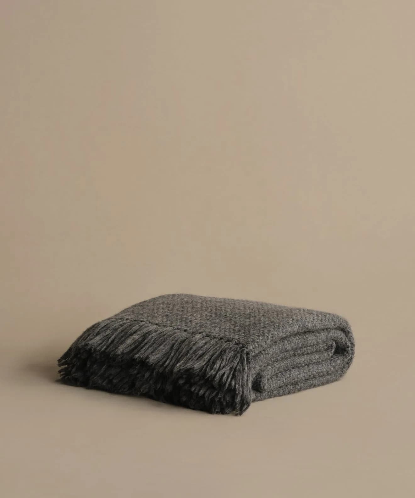 Alpaca Basketweave Throw