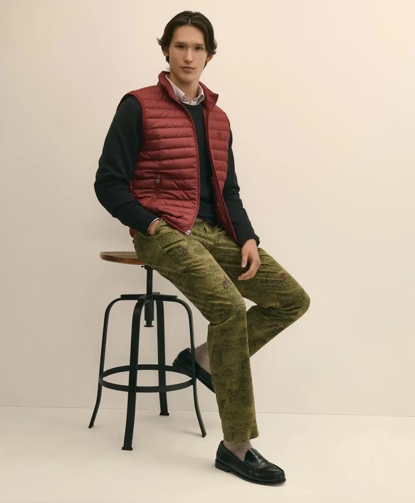 Water-Resistant Down Puffer Vest