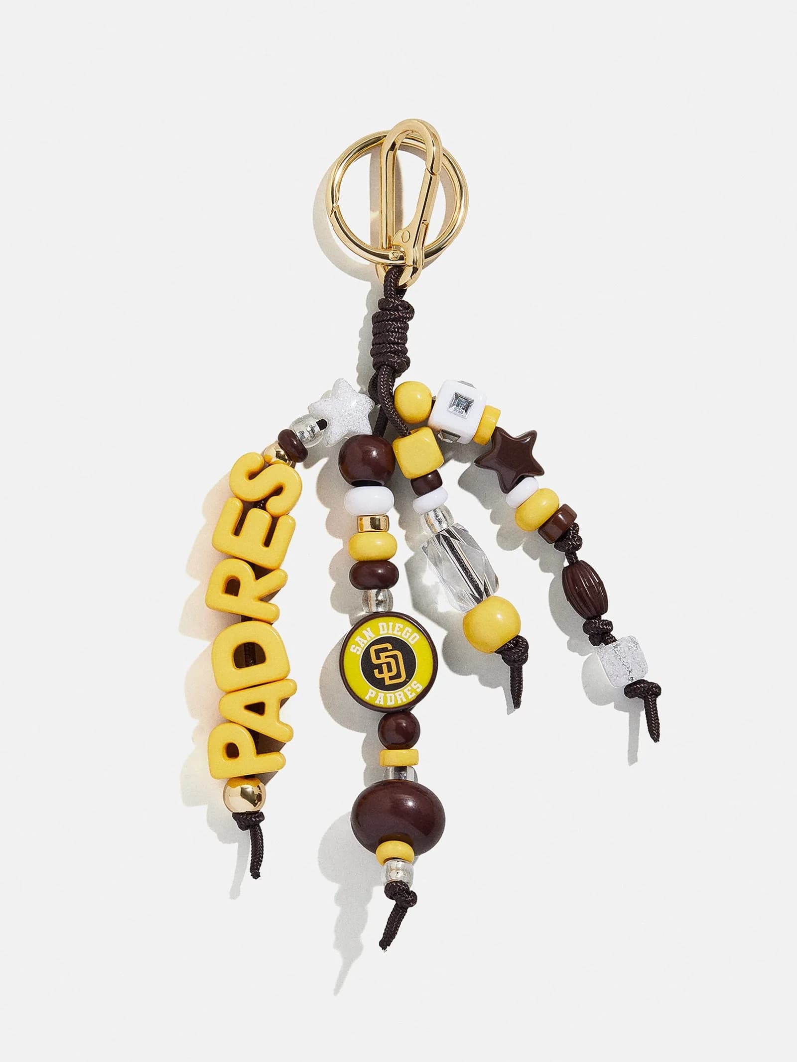 Beaded Bag Charm - San Diego Padres