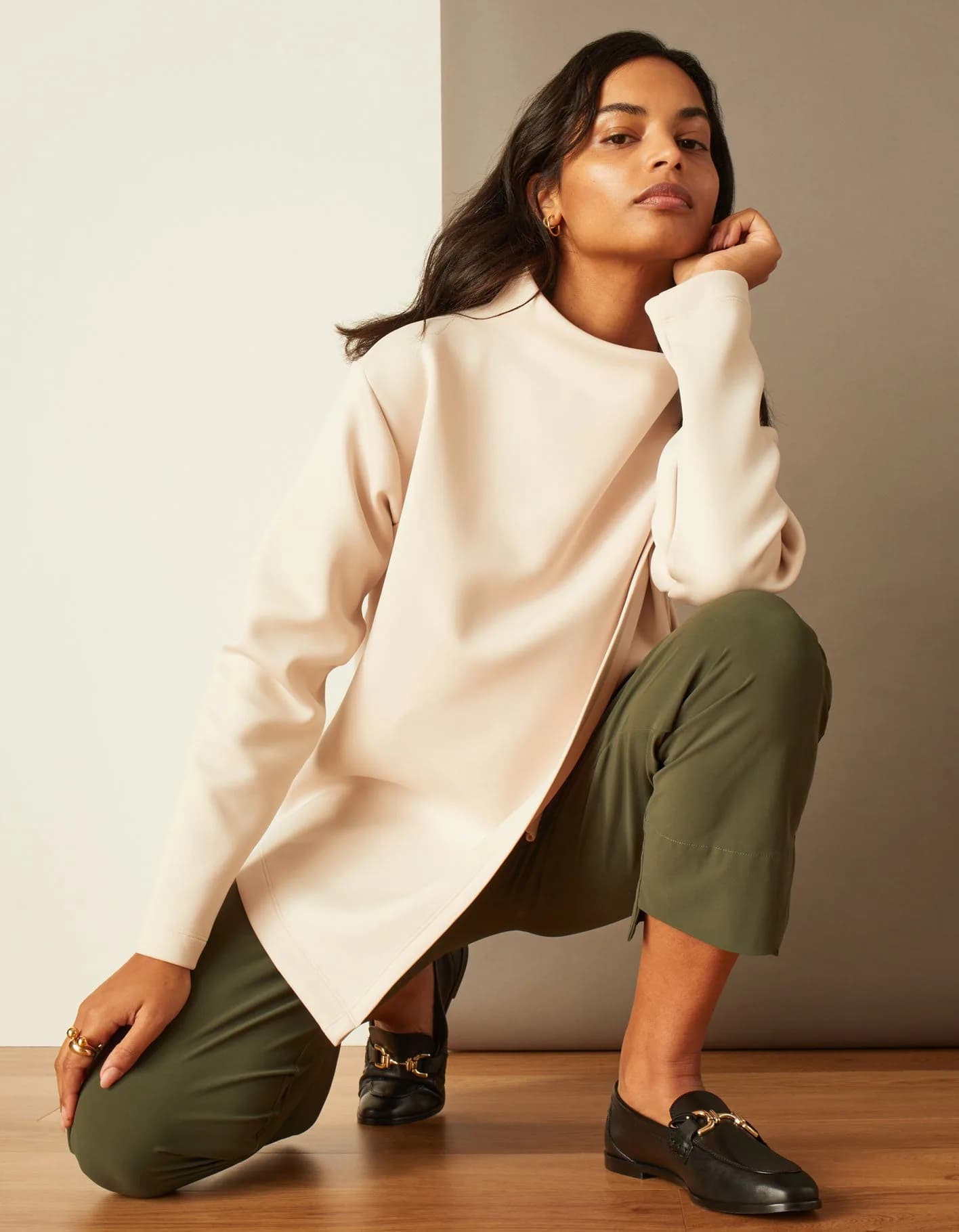 Asymmetric Like a Boss Pullover