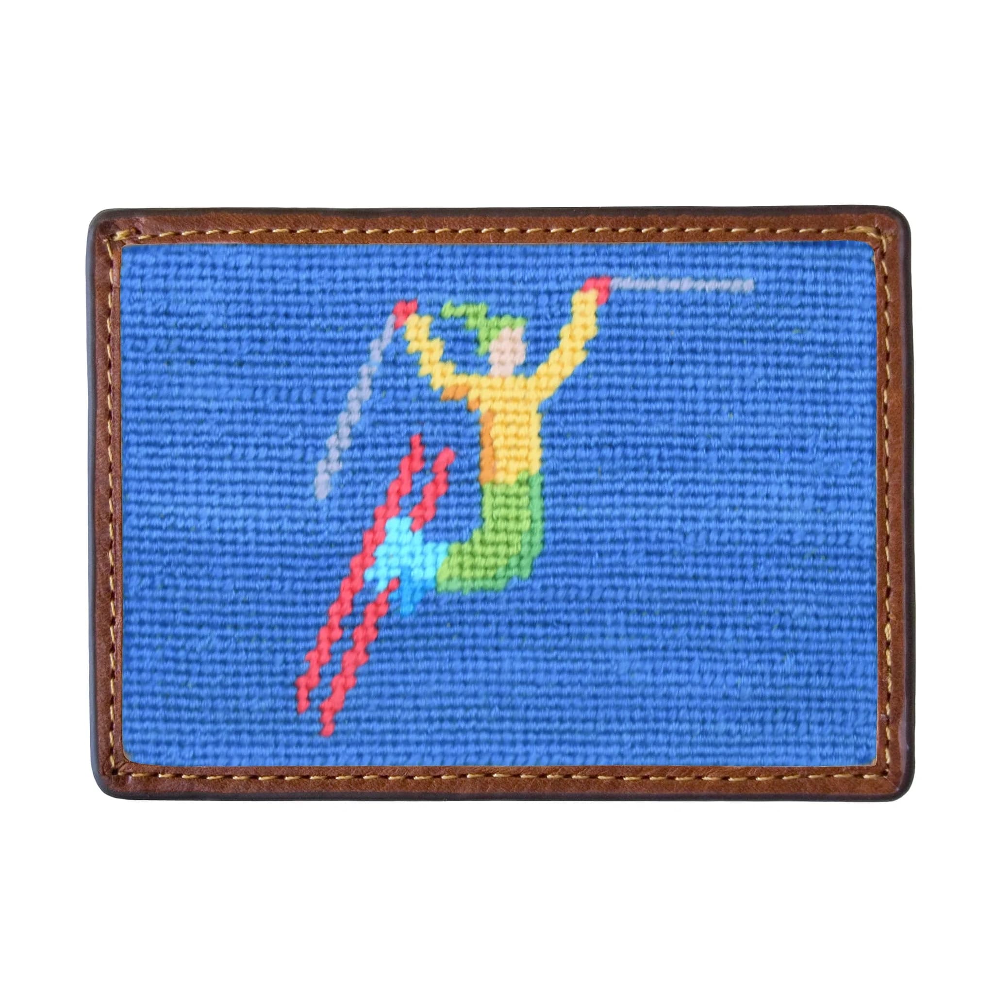Ski Tricks Card Wallet (Cobalt)