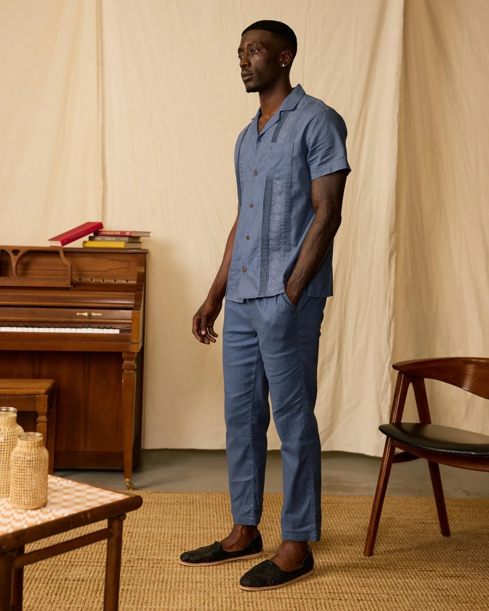 Brisa Linen Pant - Moontide