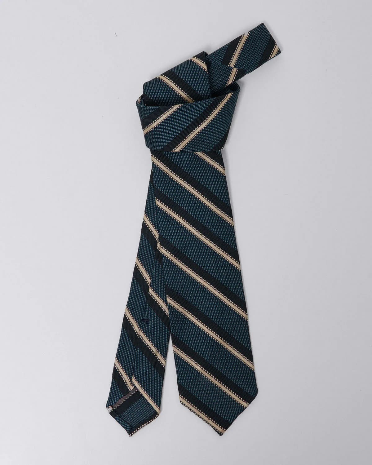 Anversa Regimental Silk Gauze Tie, Striped, Various Colors