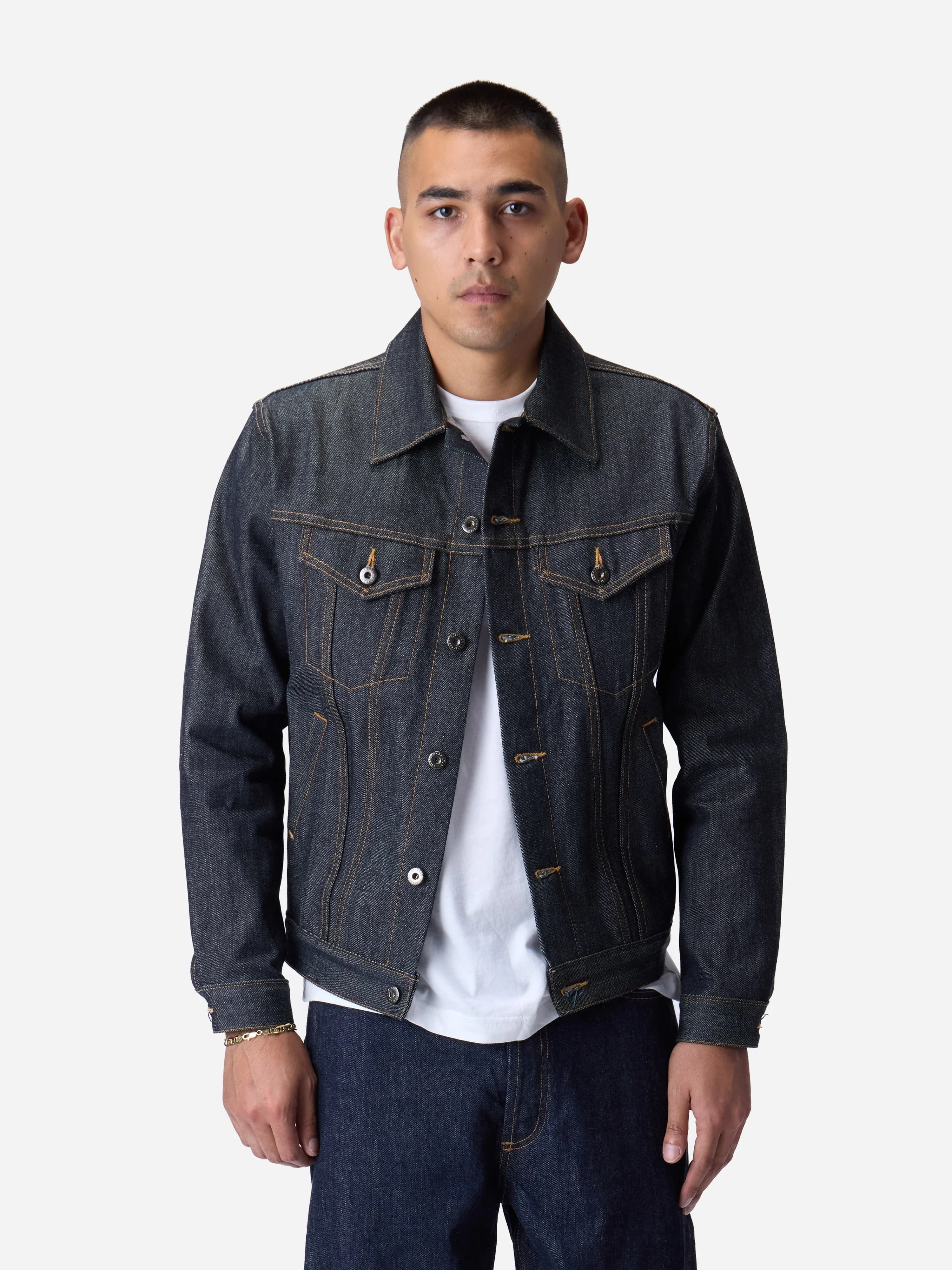 Type 3s Denim Jacket ~ Raw Indigo