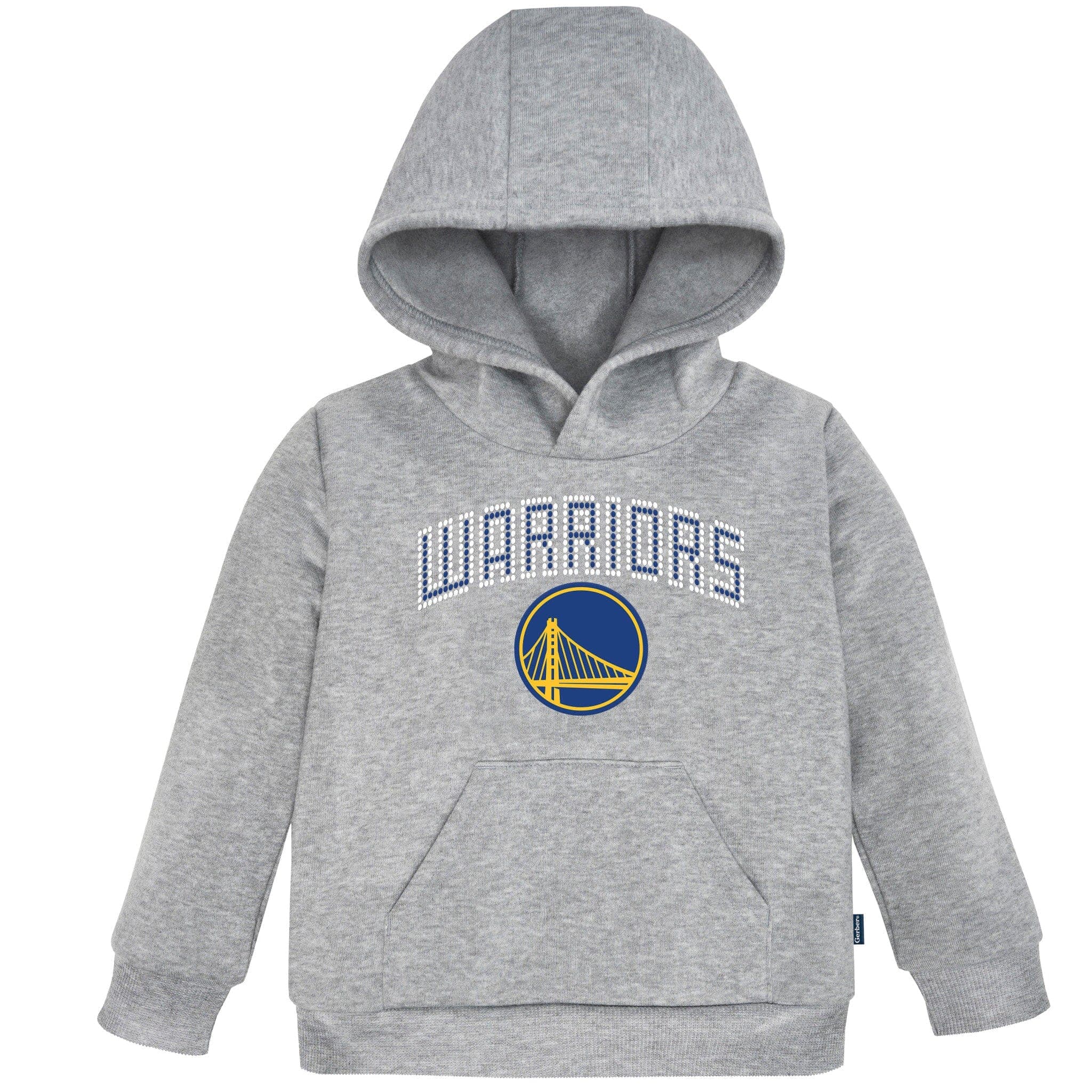Infant & Toddler Neutral Gray Golden State Warriors Hoodie