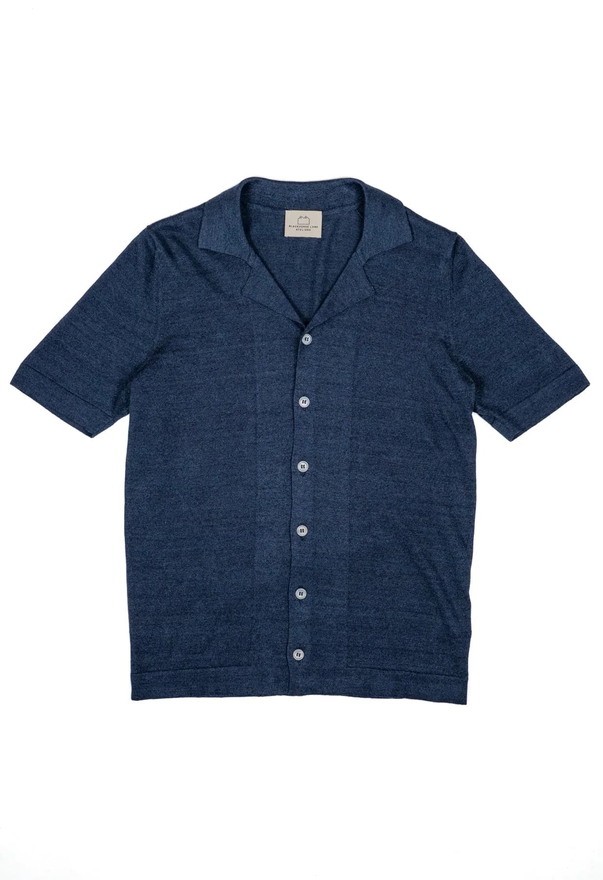 Men's Open Collar Knit