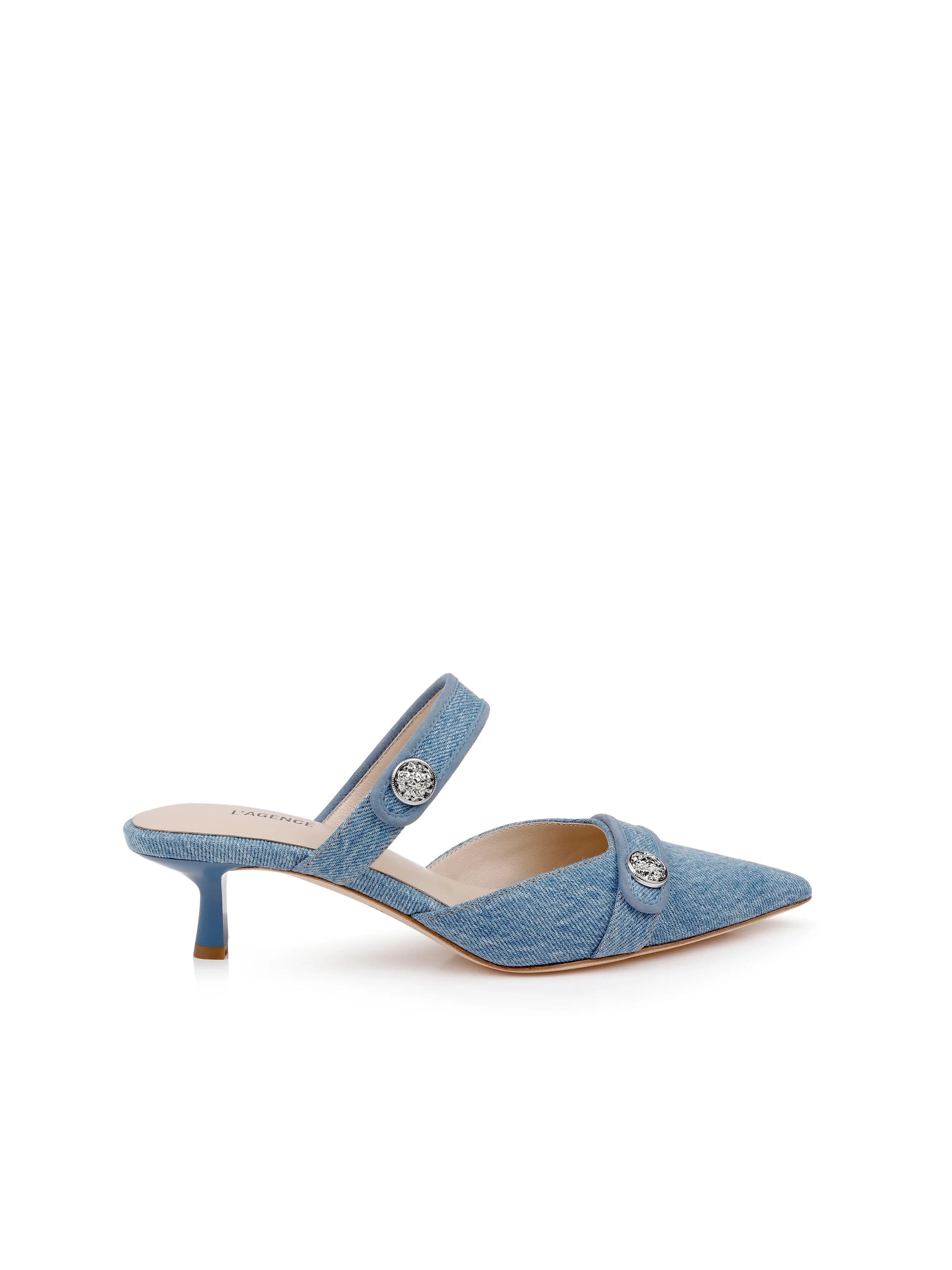 Gilliane Denim Mule