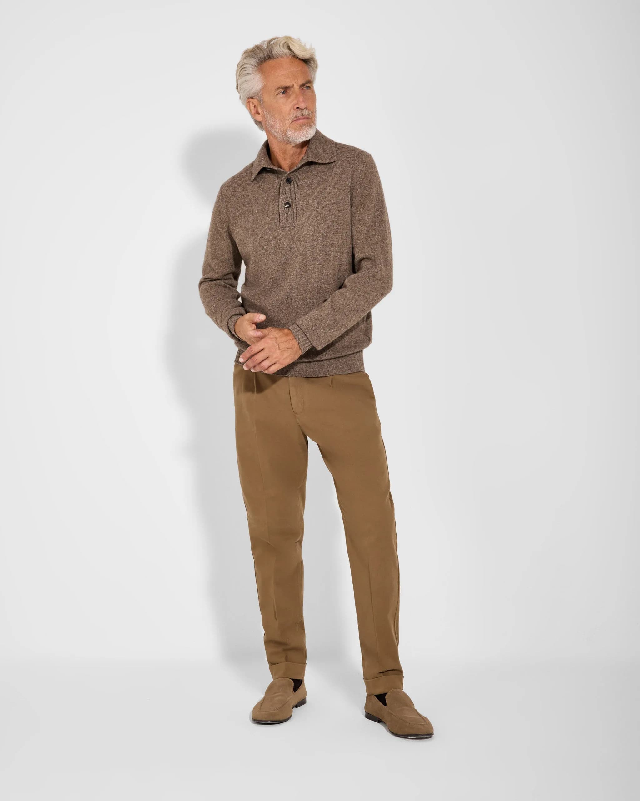 Pantalone Chino Con Pinces