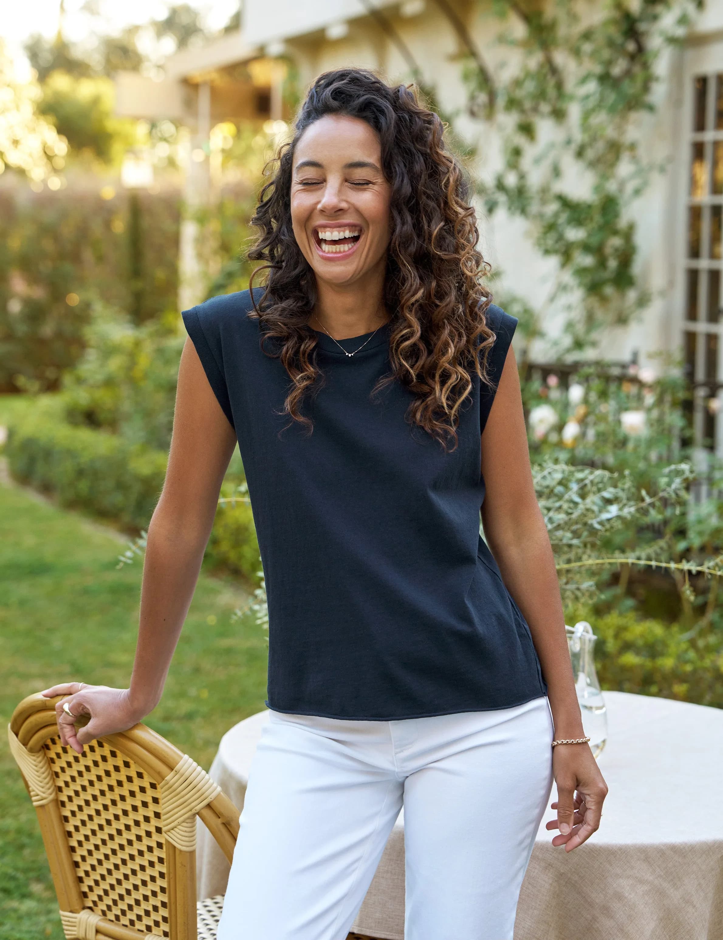 AIDEN Heritage Jersey Muscle Tee