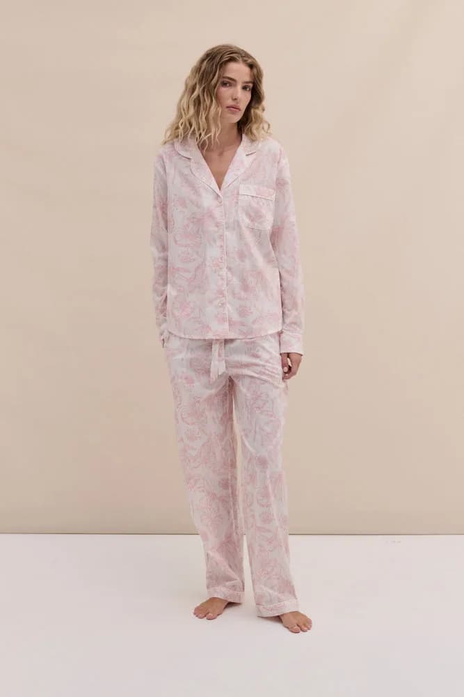 Long Pyjama Set Purist Pink