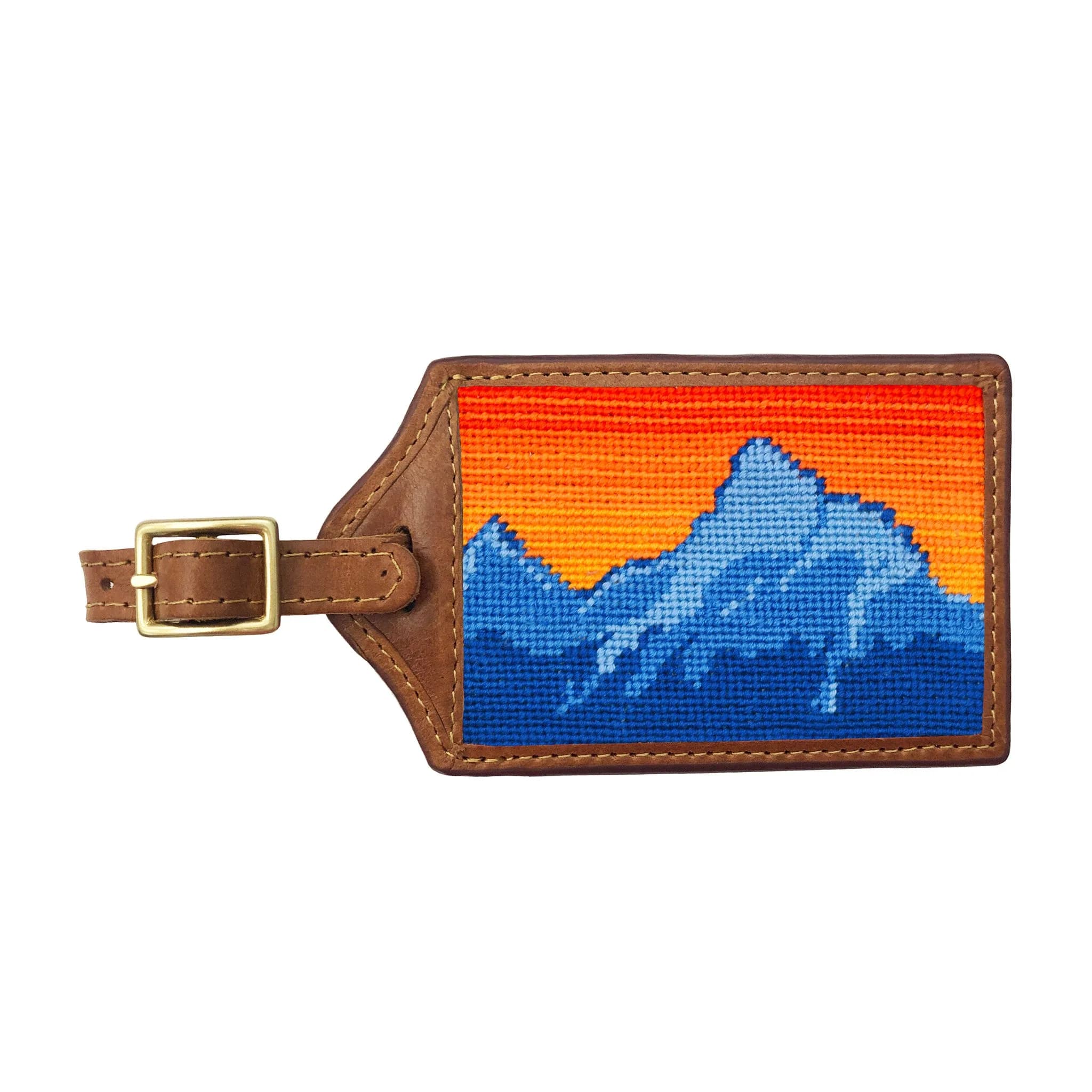 Mountain Sunset Luggage Tag