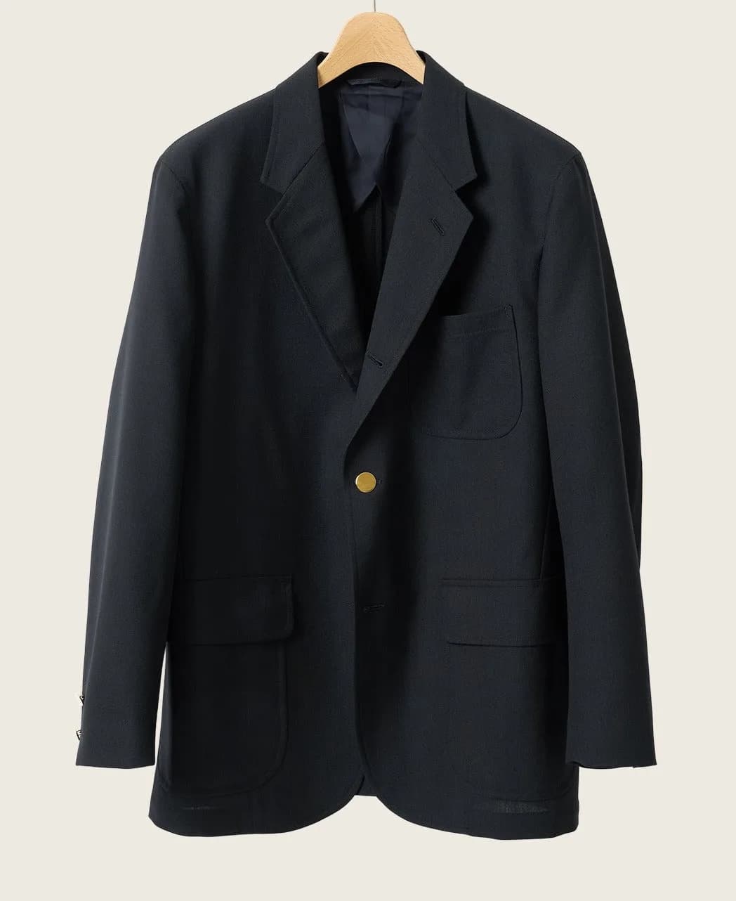 UNSTRUCTURED IVY NAVY BLAZER