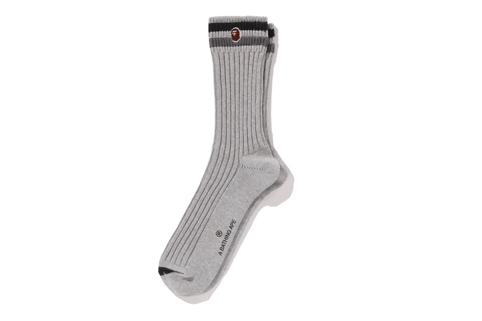 CHUNKY RIBBED CREW SOCKS