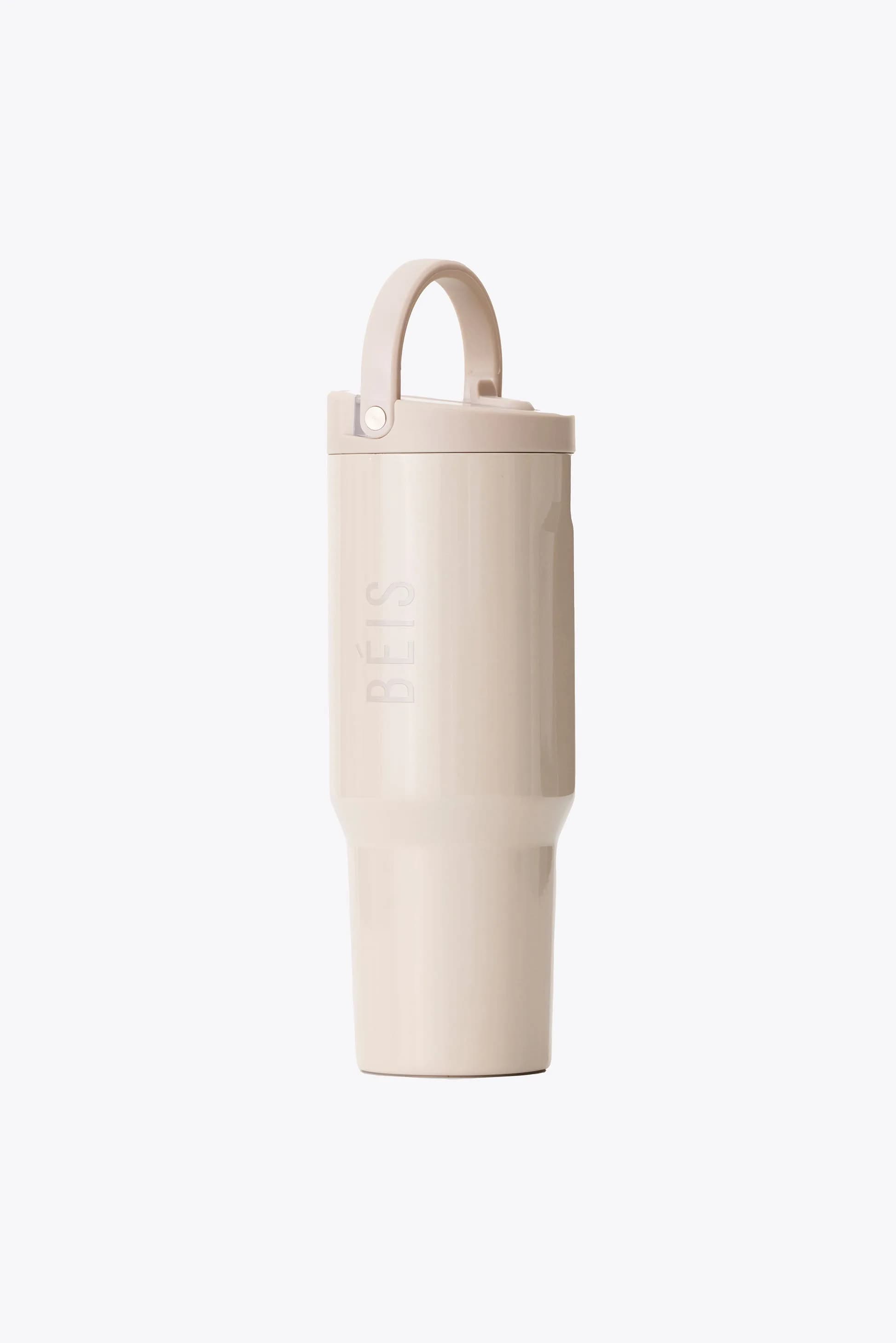 The Béis X Hydrojug Travel Water Bottle in Oat