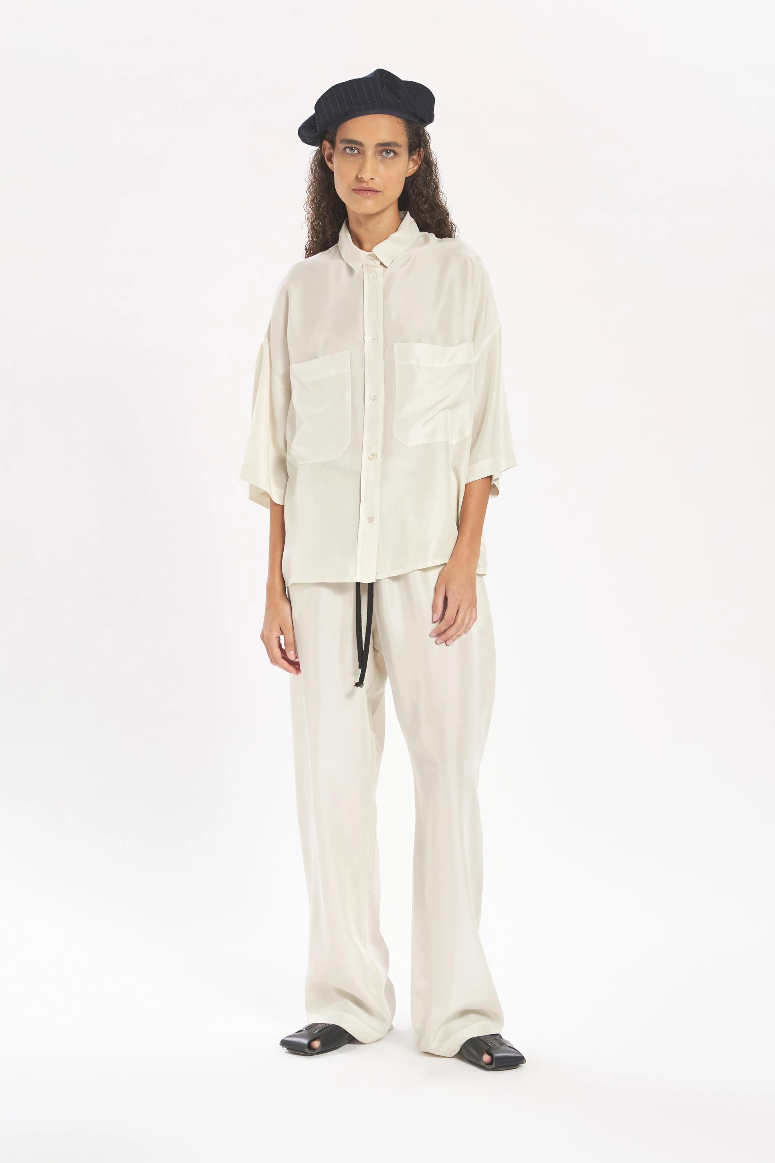 Trousers Serata Pura Perla