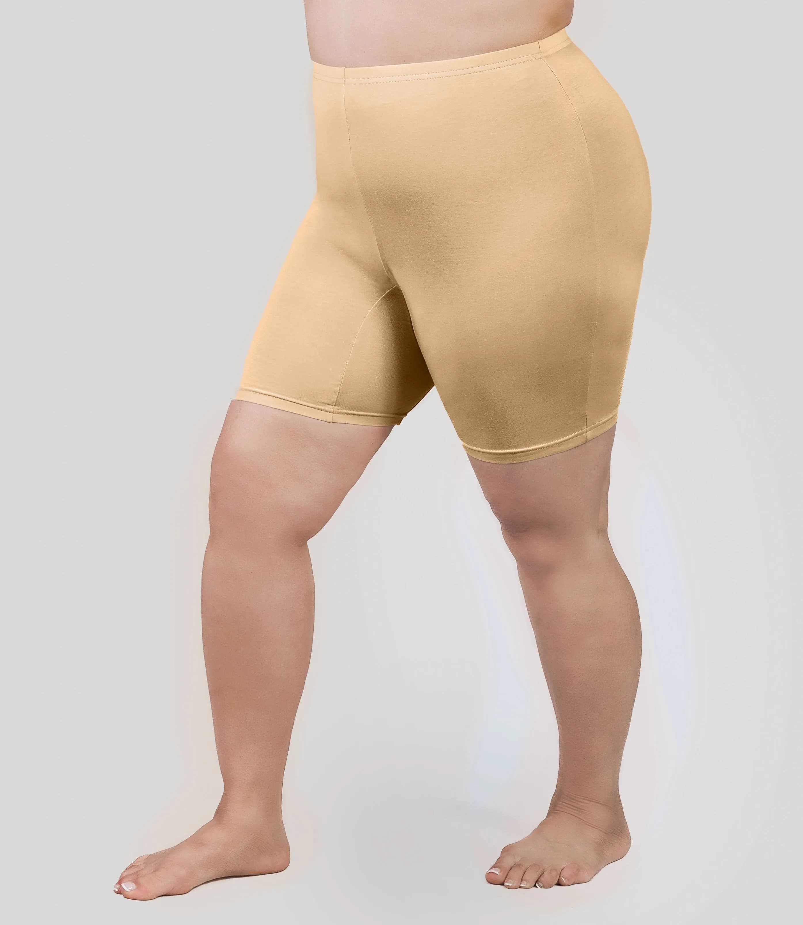 Cotton Stretch High Waist Fitted Boxer