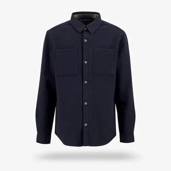 Marlow Tailored Wool-blend Overshirt