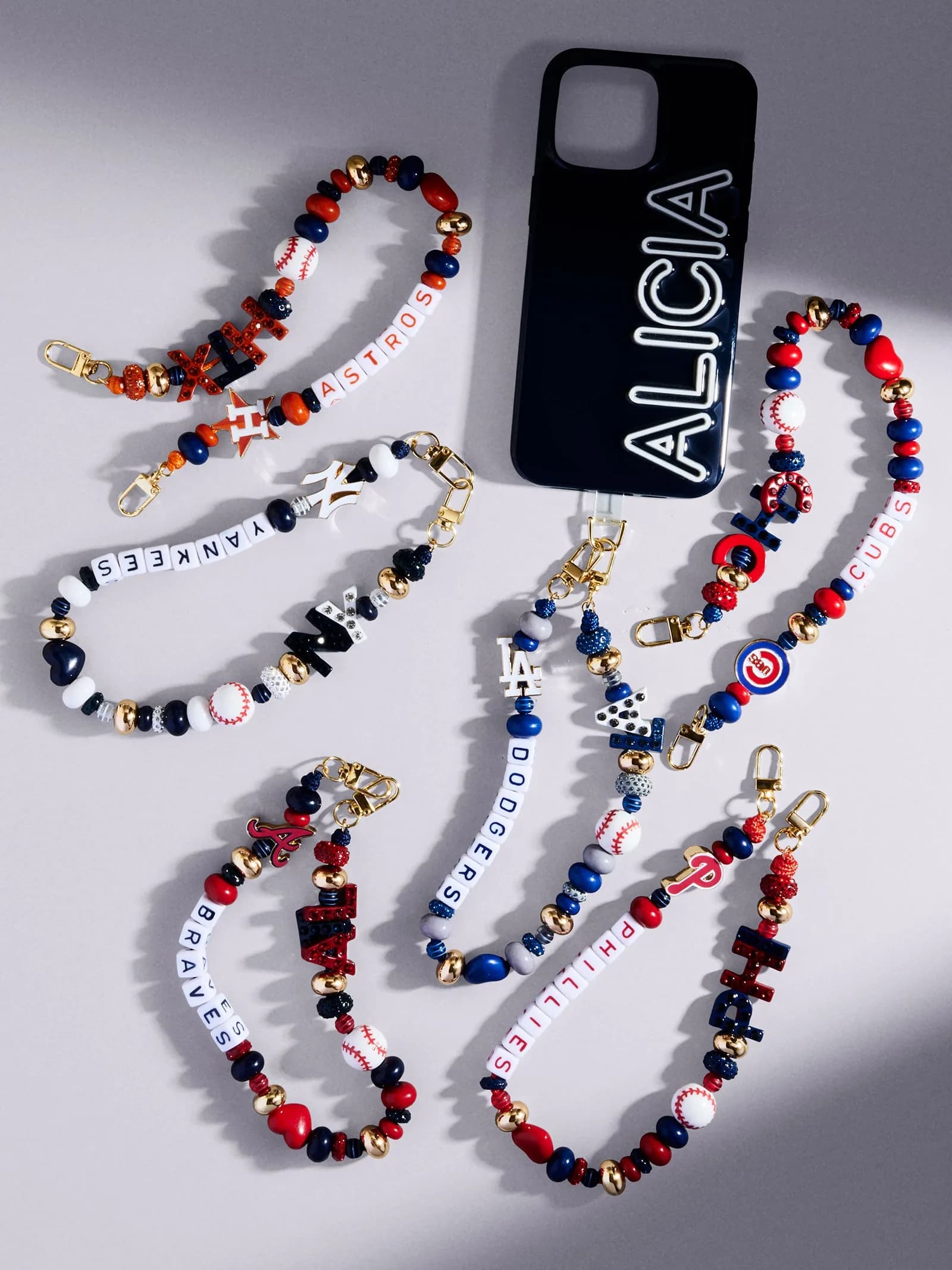 MLB Phone Charm - New York Yankees