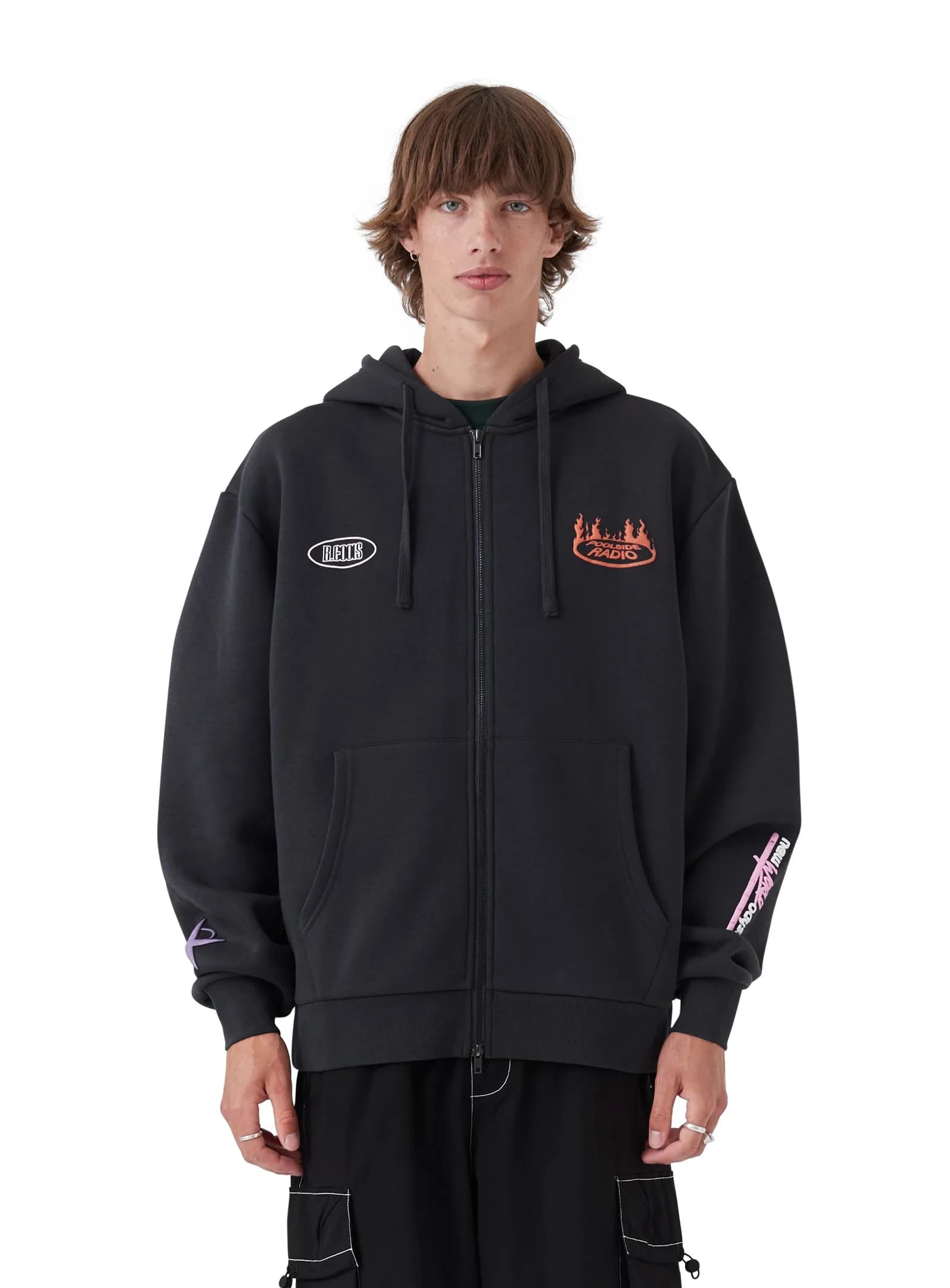 Nwo Zip Hood Black