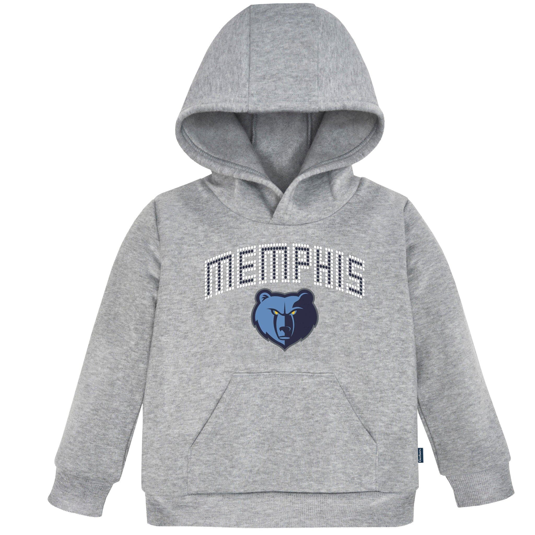 Infant & Toddler Neutral Gray Memphis Grizzlies Hoodie