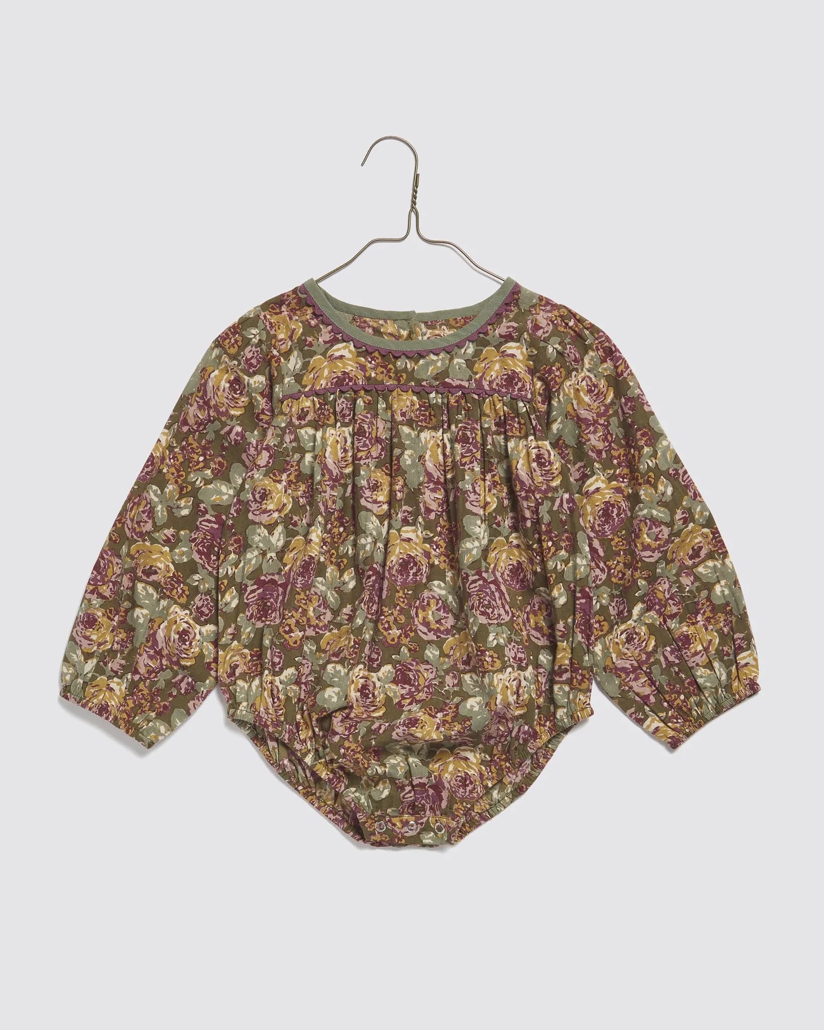 Lily Romper - Wallpaper Floral