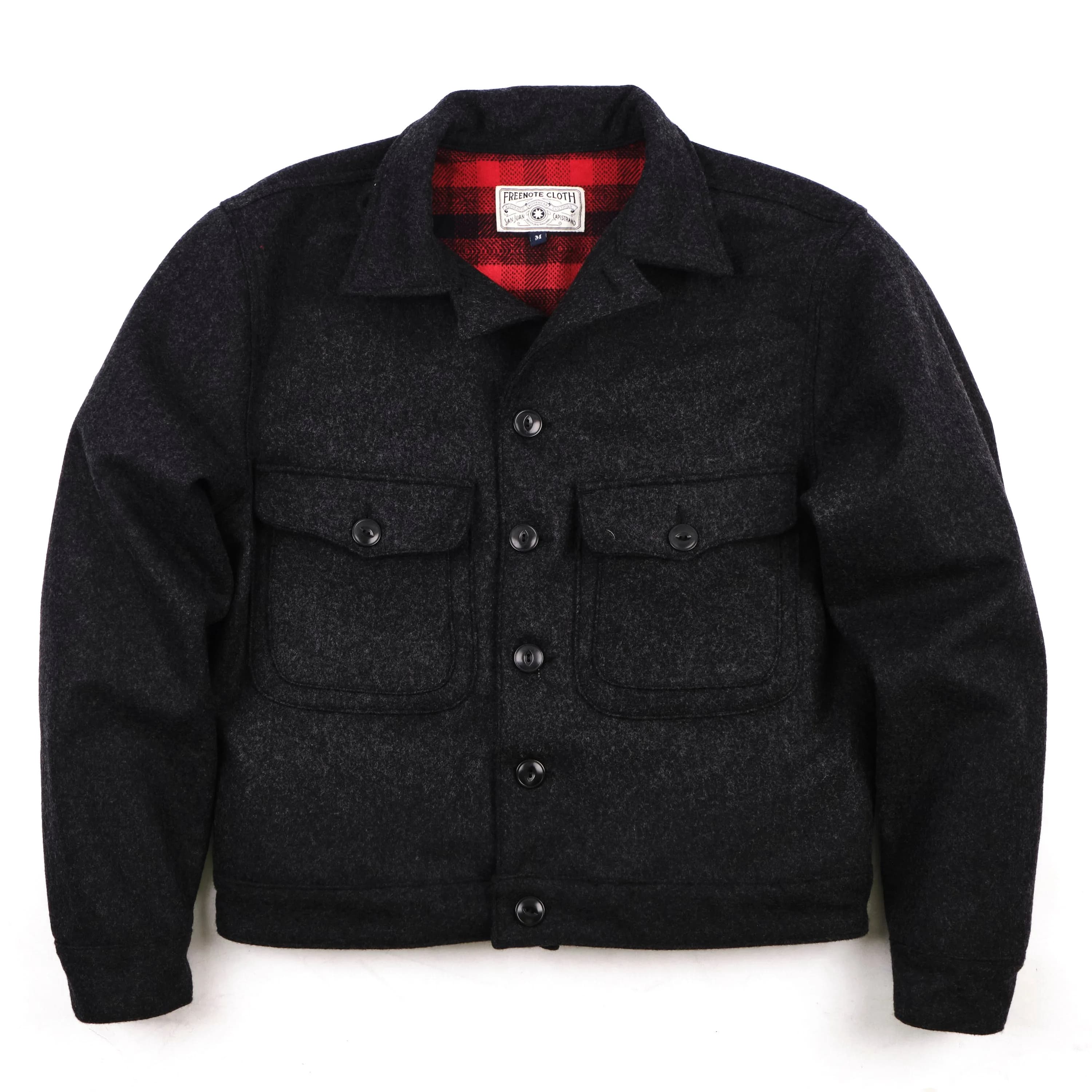 Grafton Jacket Black Wool
