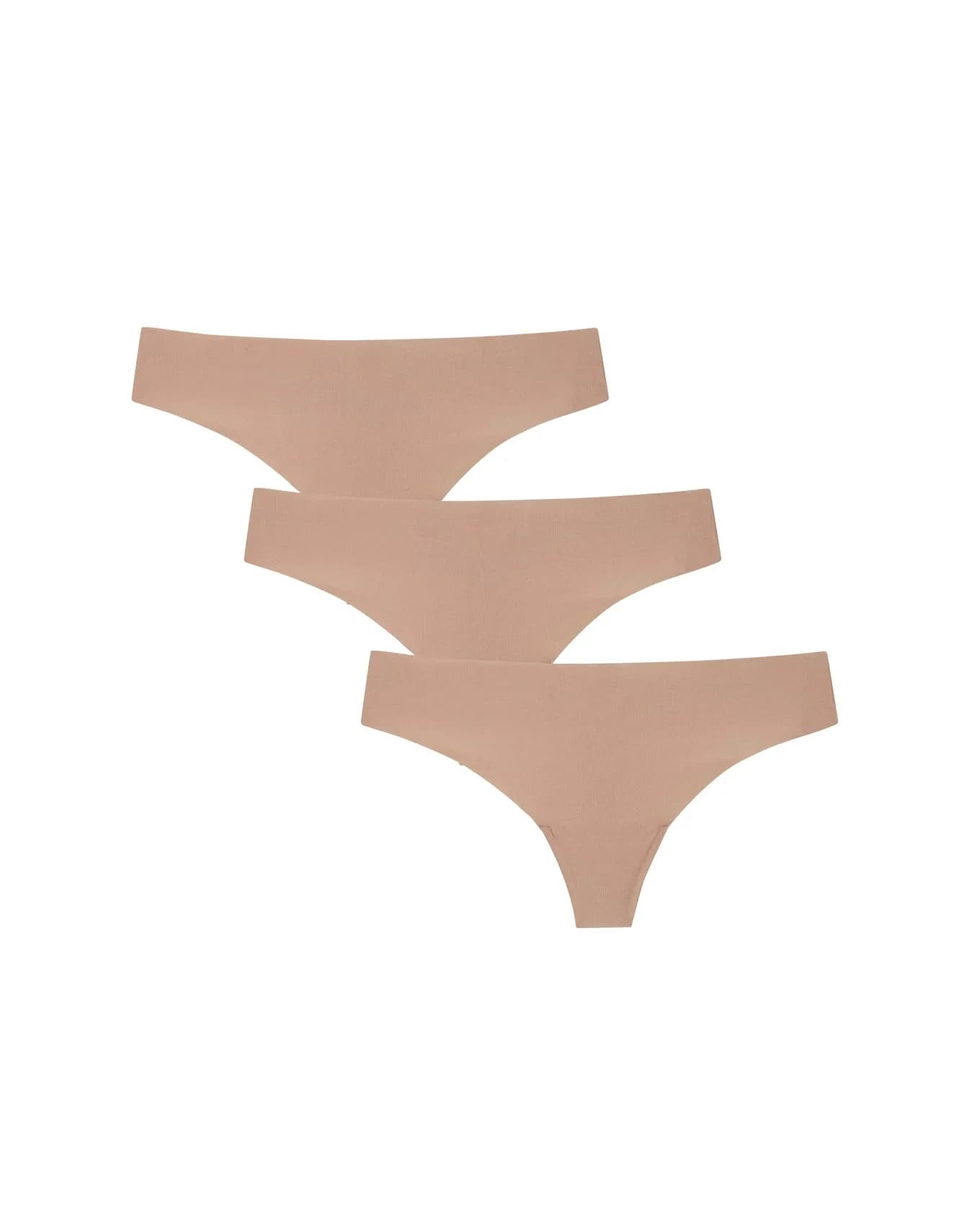 Annie Invisible Pack Thong Medium Beige Plus