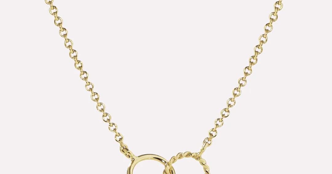 Interlocking Circle Necklace
