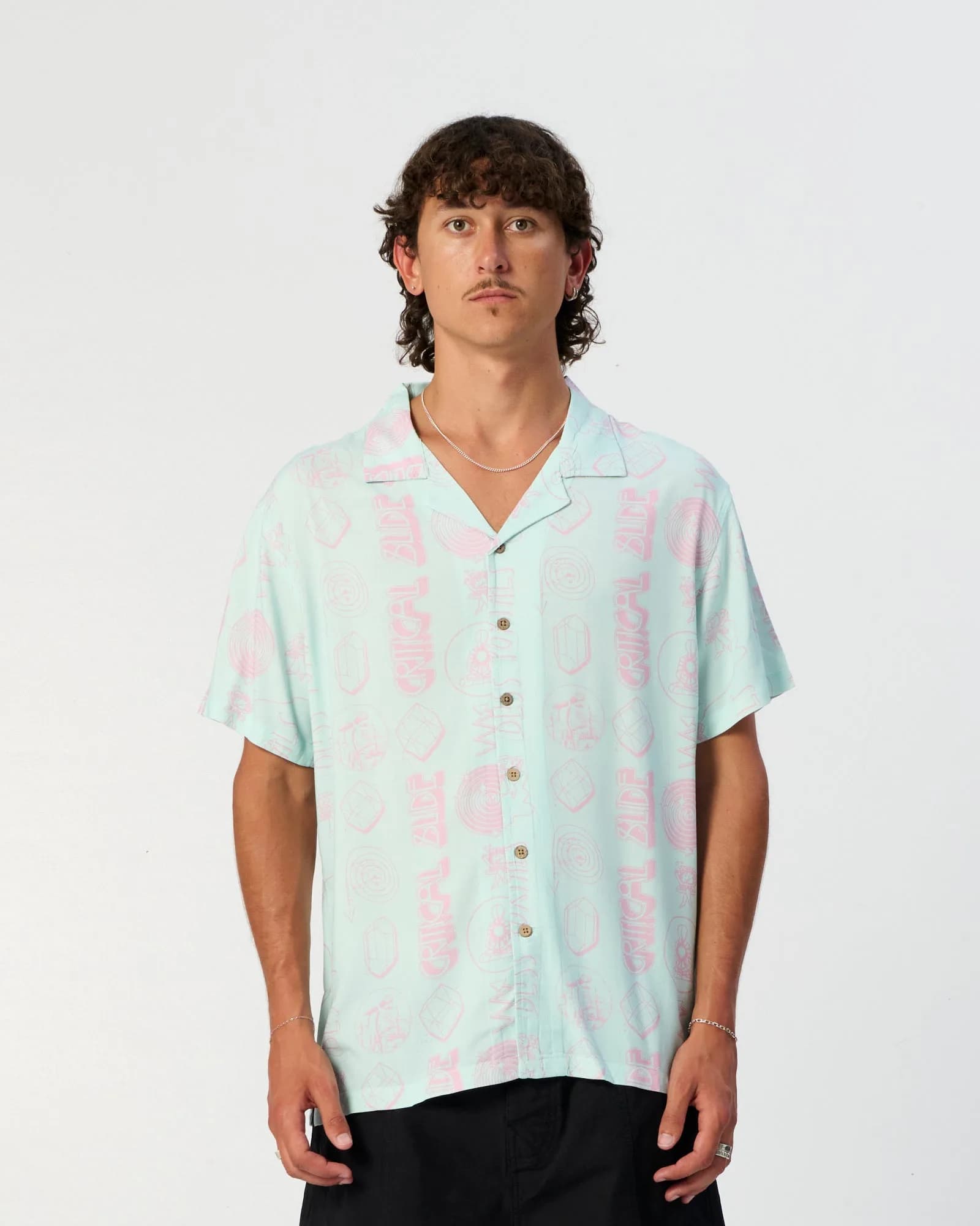 Xerox Resort Shirt - Ice Blue