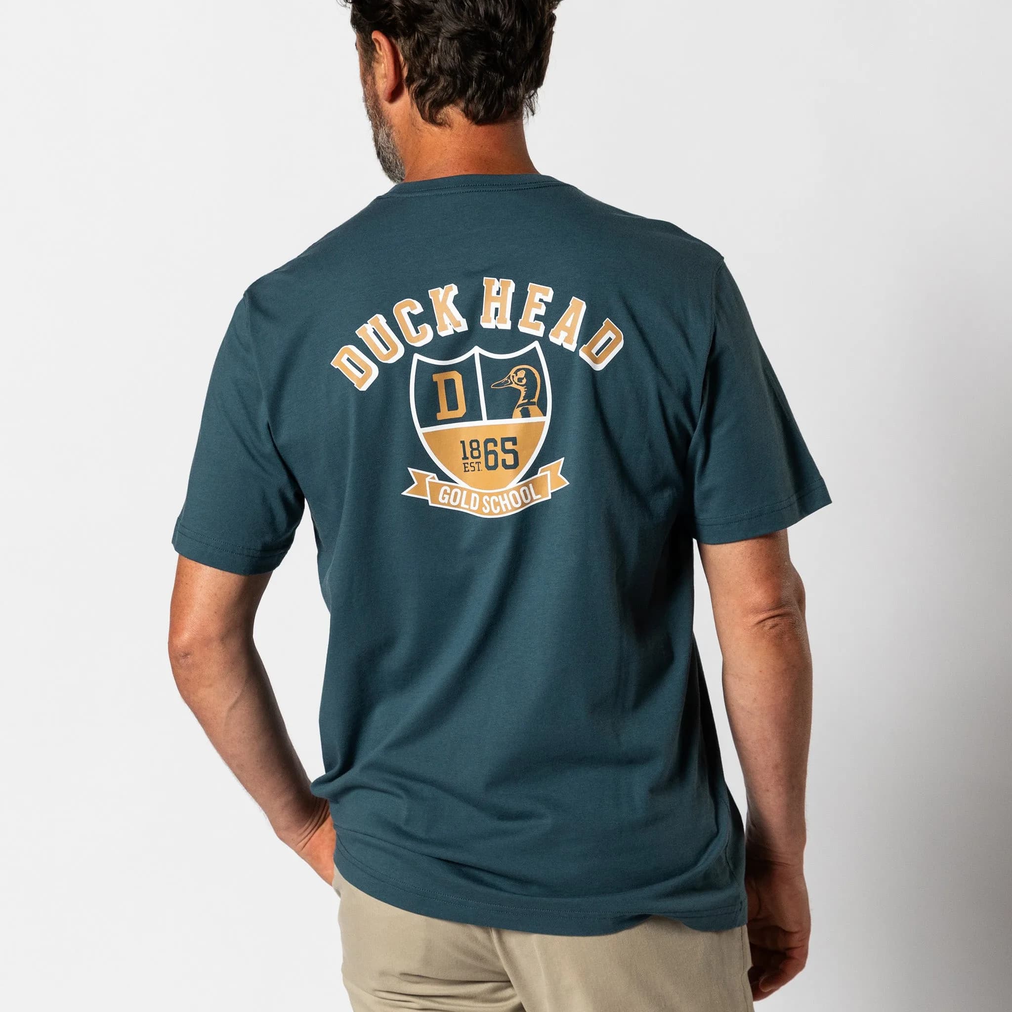 Gold School T-Shirt - Orion Blue