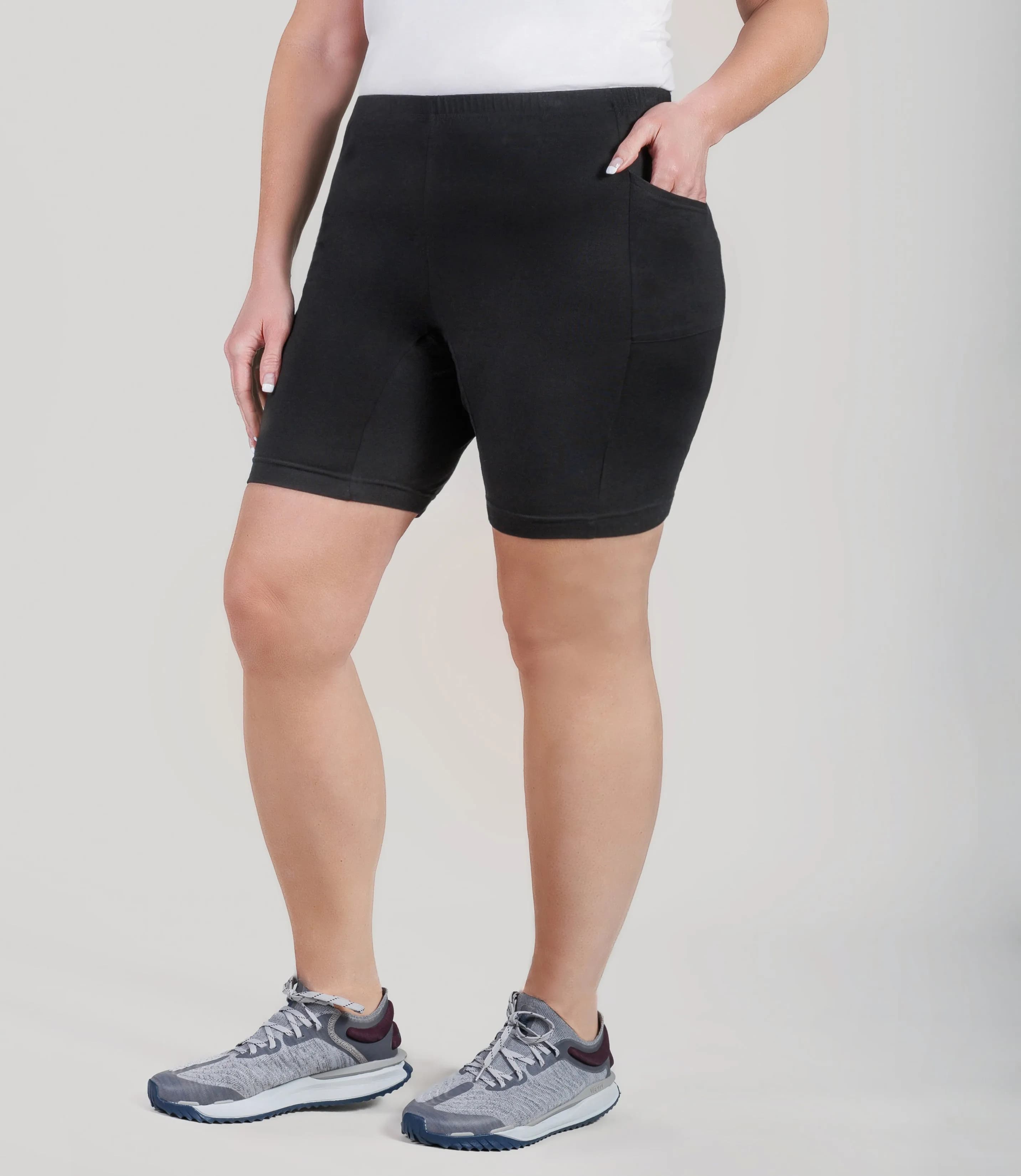 Stretch Naturals Pocketed Bike Shorts
