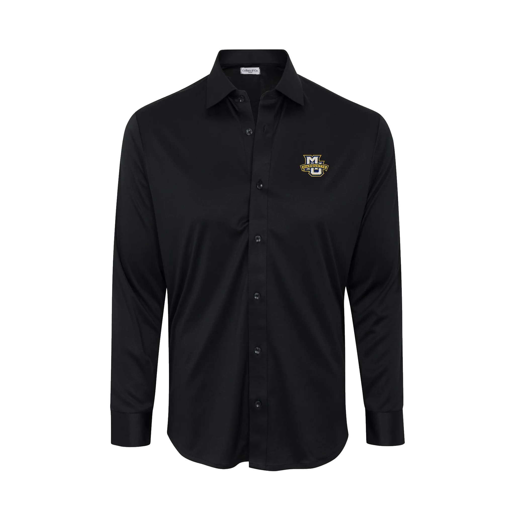 Marquette Quattro Flex Dress Shirt with Semi-Spread Collar