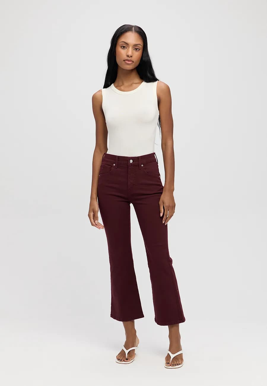 Anya High Rise Flare - Winetasting