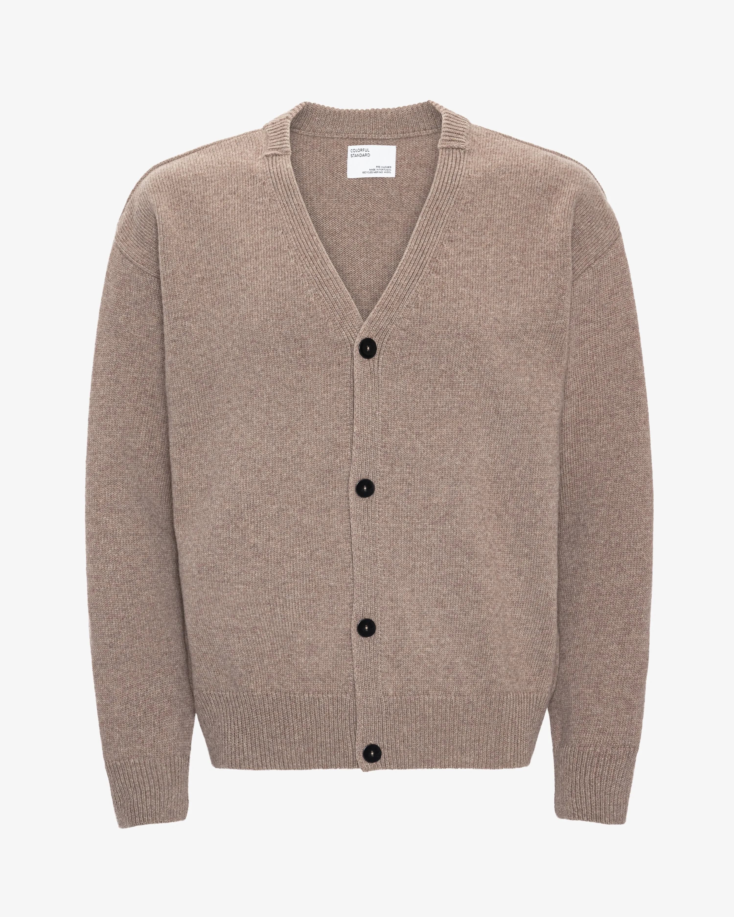 Merino Wool V-Neck Cardigan