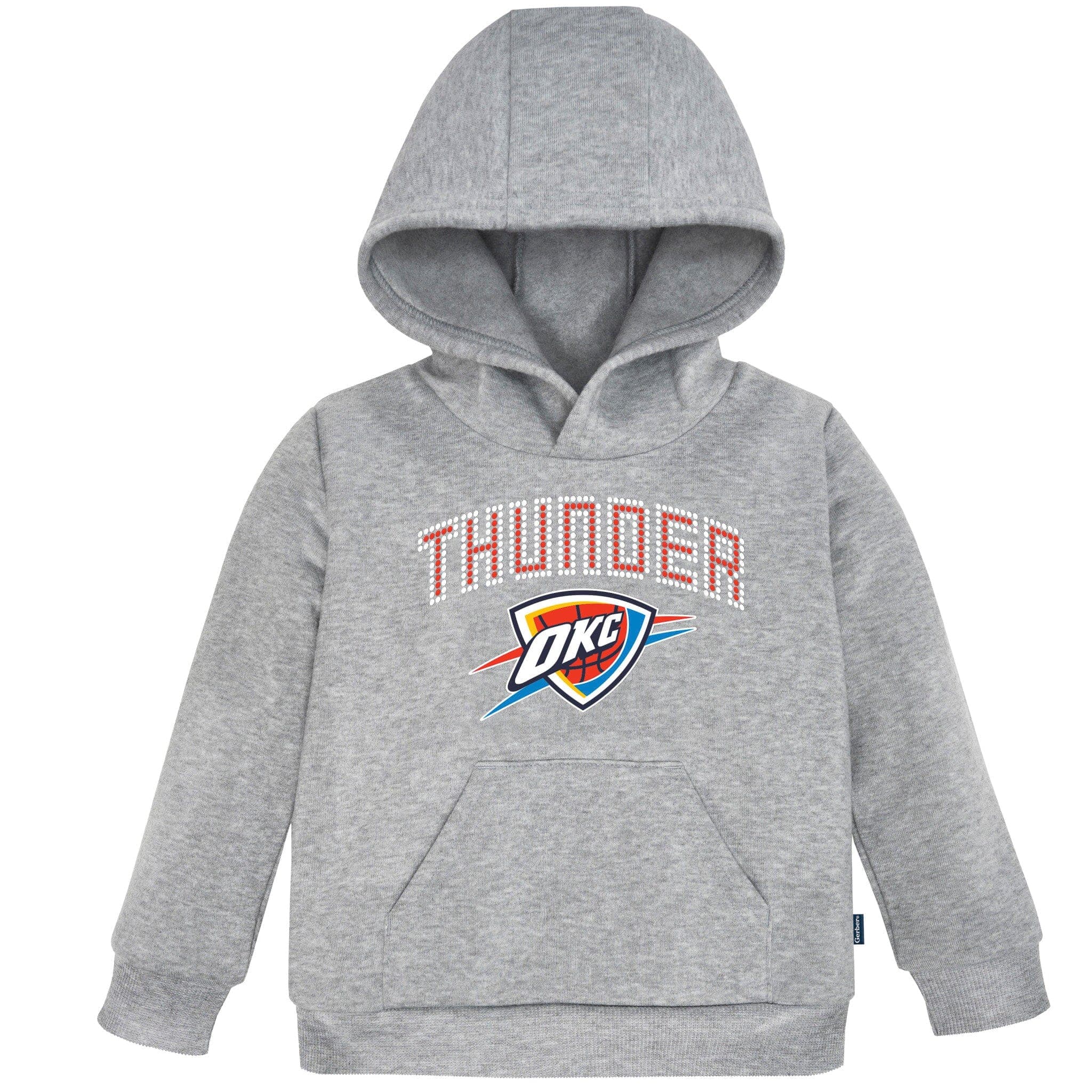 Infant & Toddler Neutral Gray Oklahoma City Thunder Hoodie
